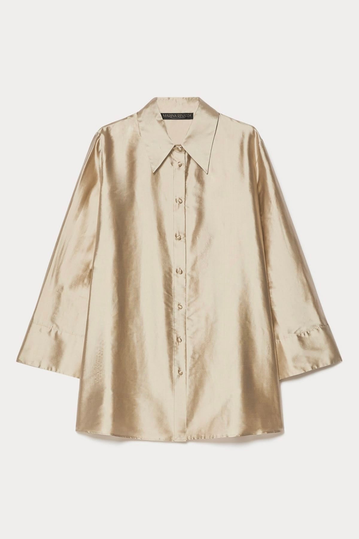 MAXMARA'S BRANDS CASACCA  NOISETTE / 11 Camicia in seta donna Mreelmo