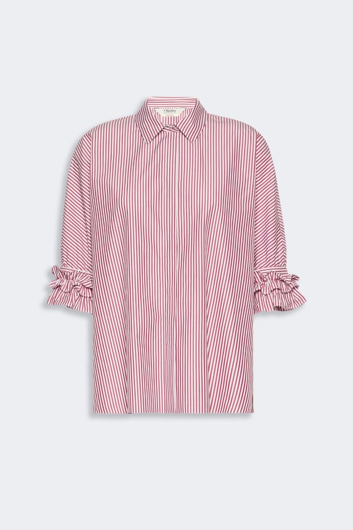 MAXMARA'S BRANDS CASACCA  RIGA PICCOLA / 34 Blusa donna rigata in cotone 'S Max Mara Smmnebbie