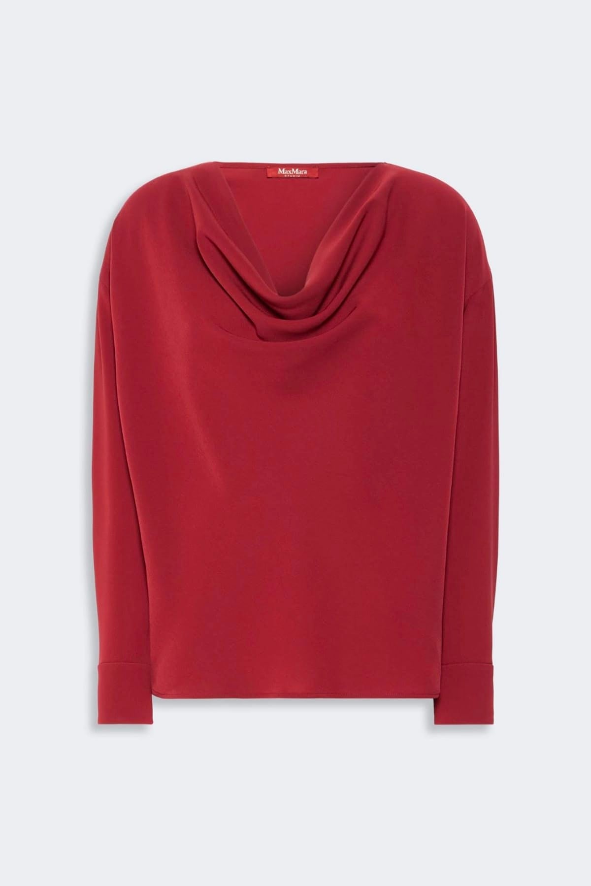 MAXMARA'S BRANDS CASACCA  ROSSO RUBINO / 34 Blusa rossa donna Max Mara Studio Mstottimo