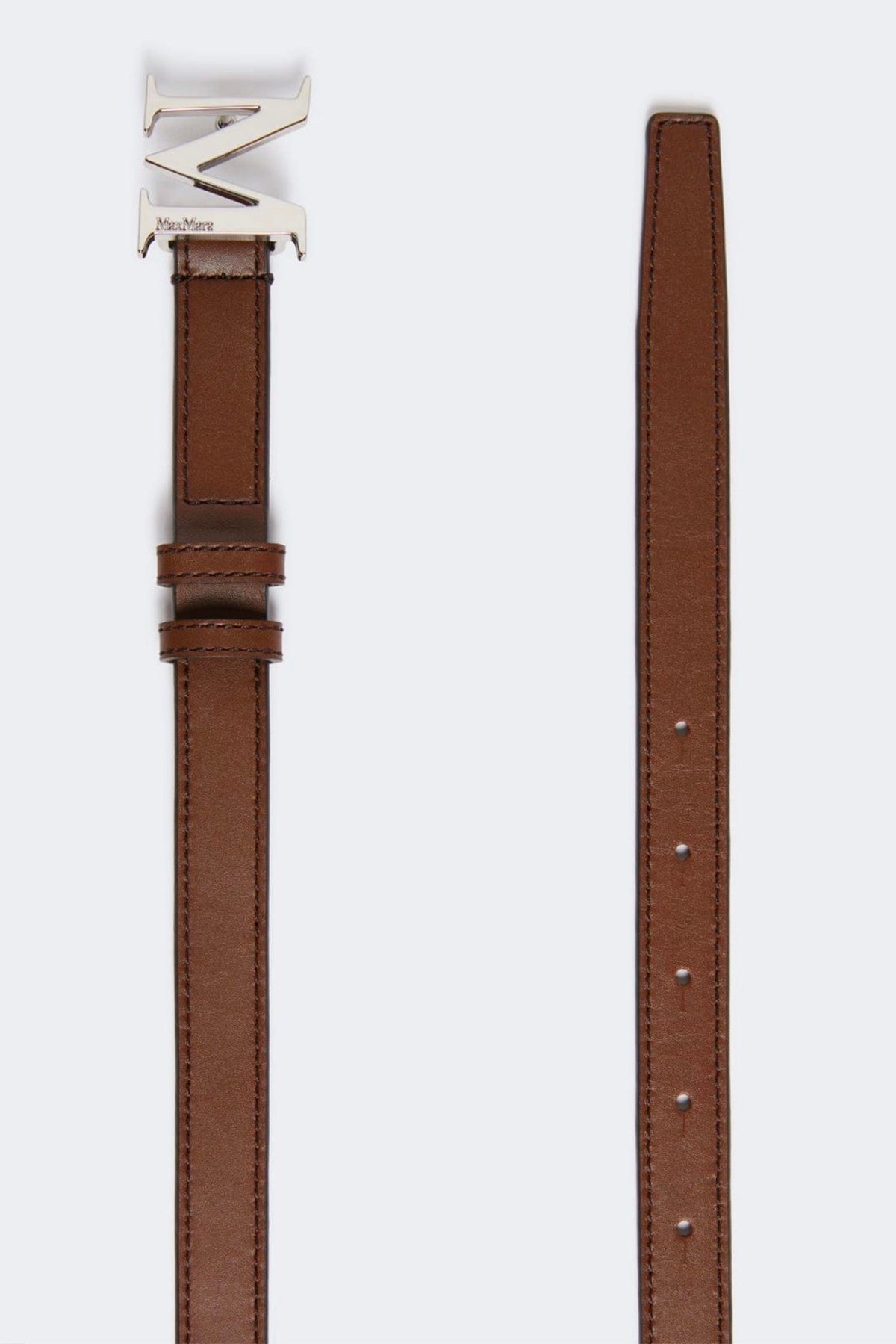 MAXMARA'S BRANDS CINTURA O BRETELLE  NOCE / XXS Cintura donna Max Mara in cuoio Mclassic20