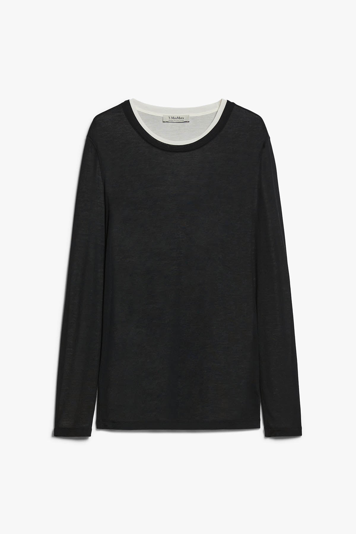 MAXMARA'S BRANDS COORDINATO IN JERSY NERO / XXS Maglia Donna Nera 'S Max Mara Lupino