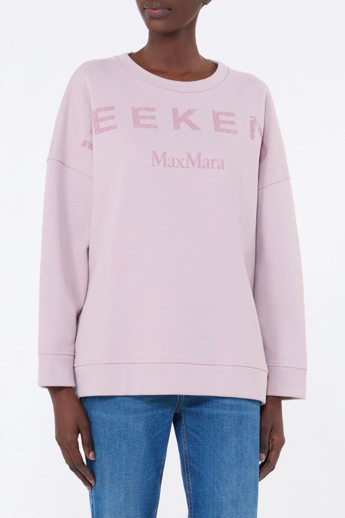 MAXMARA'S BRANDS FELPA  GRIGIO / XXS Felpa in cotone donna Weekend Max Mara Wkdgommoso