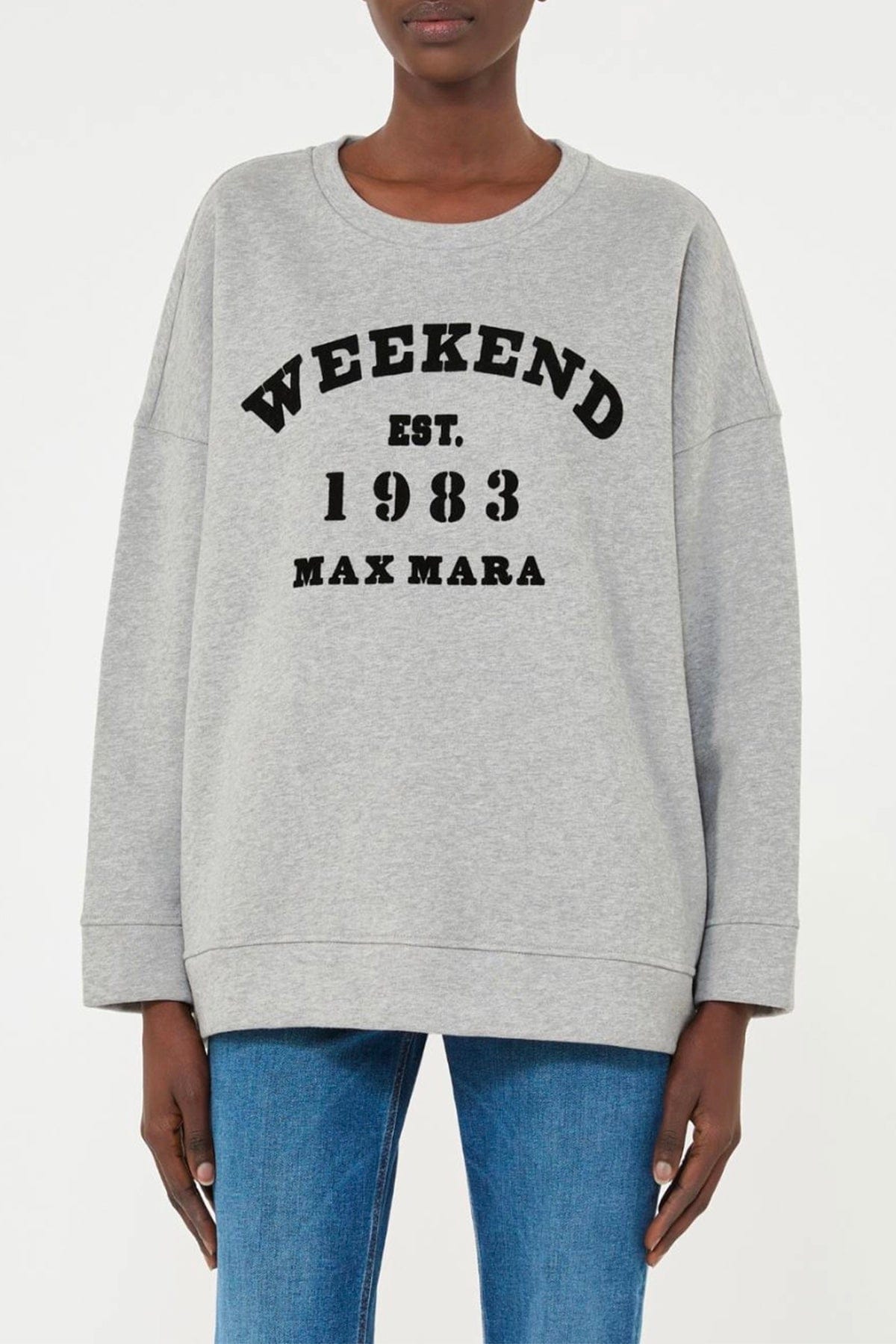 MAXMARA'S BRANDS FELPA  Felpa in cotone donna Weekend Max Mara Wkdgommoso