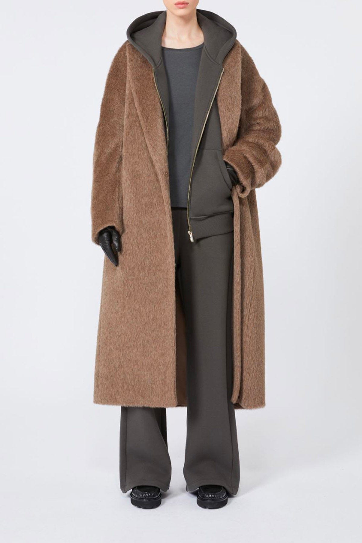MAXMARA&#39;S BRANDS FELPA  Felpa in jersey garzato &#39;S Max Mara Julia