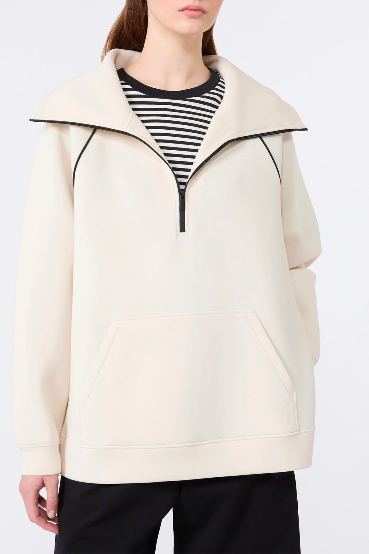 MAXMARA'S BRANDS FELPA  Felpa in scuba donna Max Mara Weekend Wkdballata
