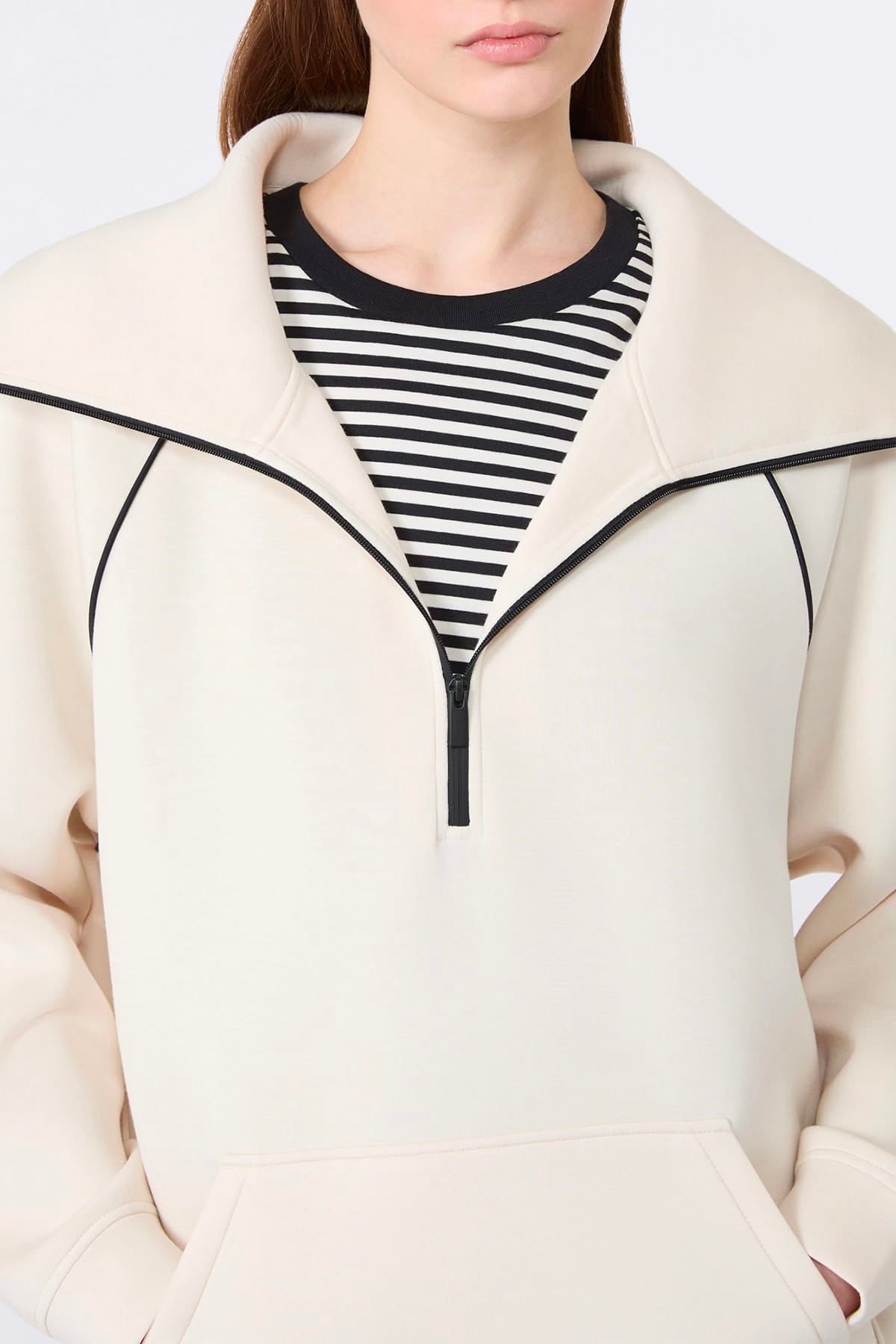 MAXMARA'S BRANDS FELPA  Felpa in scuba donna Max Mara Weekend Wkdballata