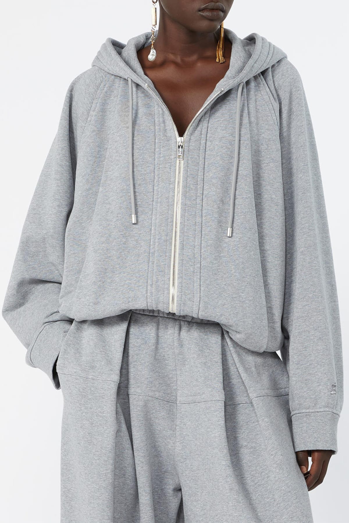 MAXMARA'S BRANDS FELPA  Felpa over donna con cappuccio Sportmax Spdfashion