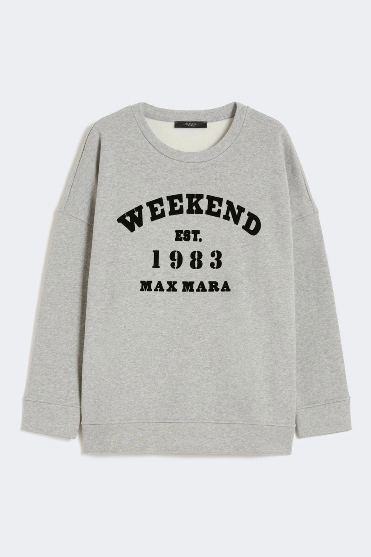 MAXMARA'S BRANDS FELPA  GRIGIO / XXS Felpa in cotone donna Weekend Max Mara Wkdgommoso