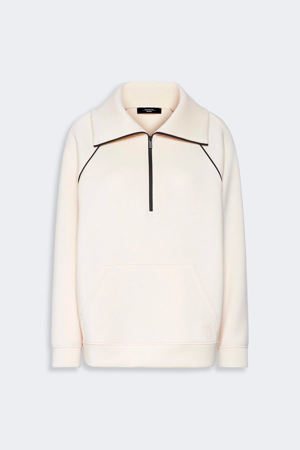 MAXMARA'S BRANDS FELPA  PANNA / XXS Felpa in scuba donna Max Mara Weekend Wkdballata