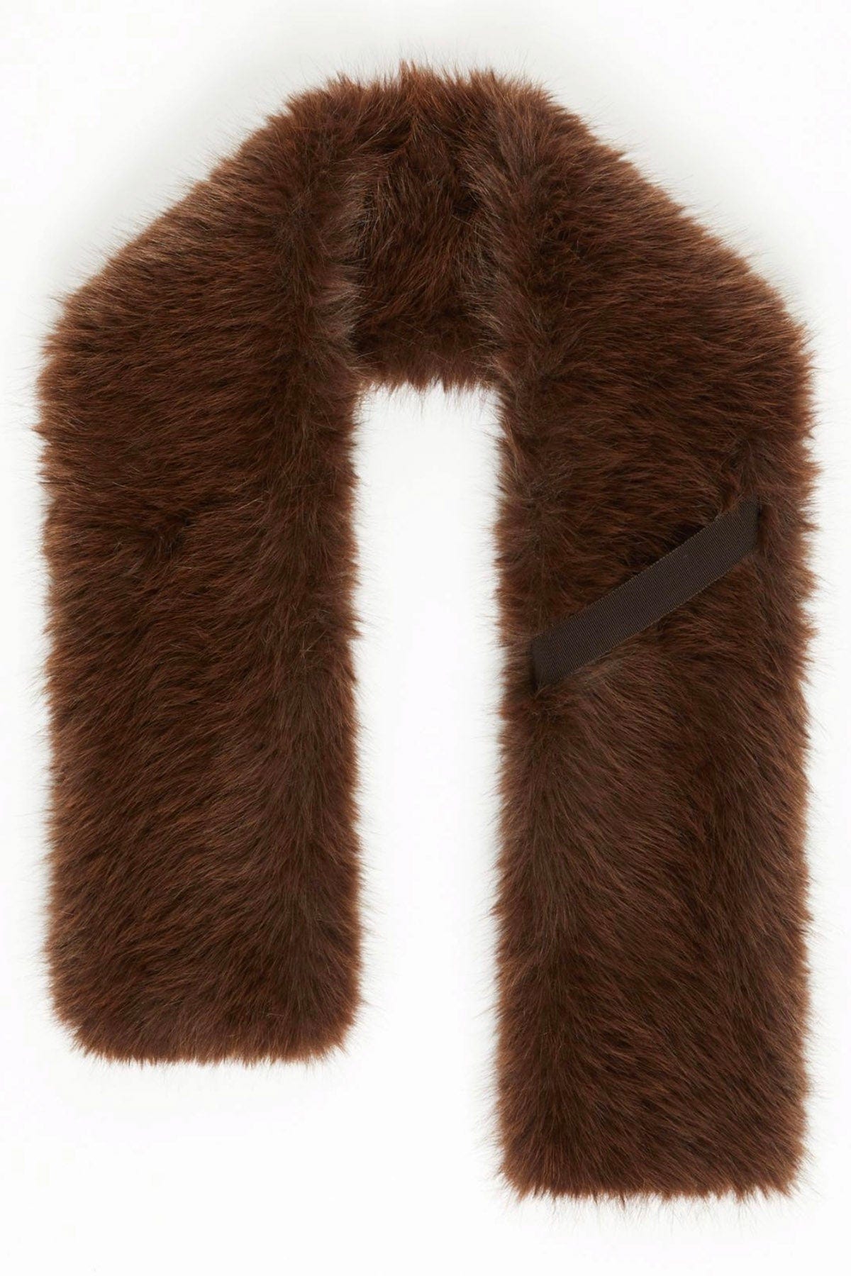MAXMARA&#39;S BRANDS FOULARD-SCIARPA-NASTRO  Collo in pelliccia ecologica Max Mara Weekend Cabras1234