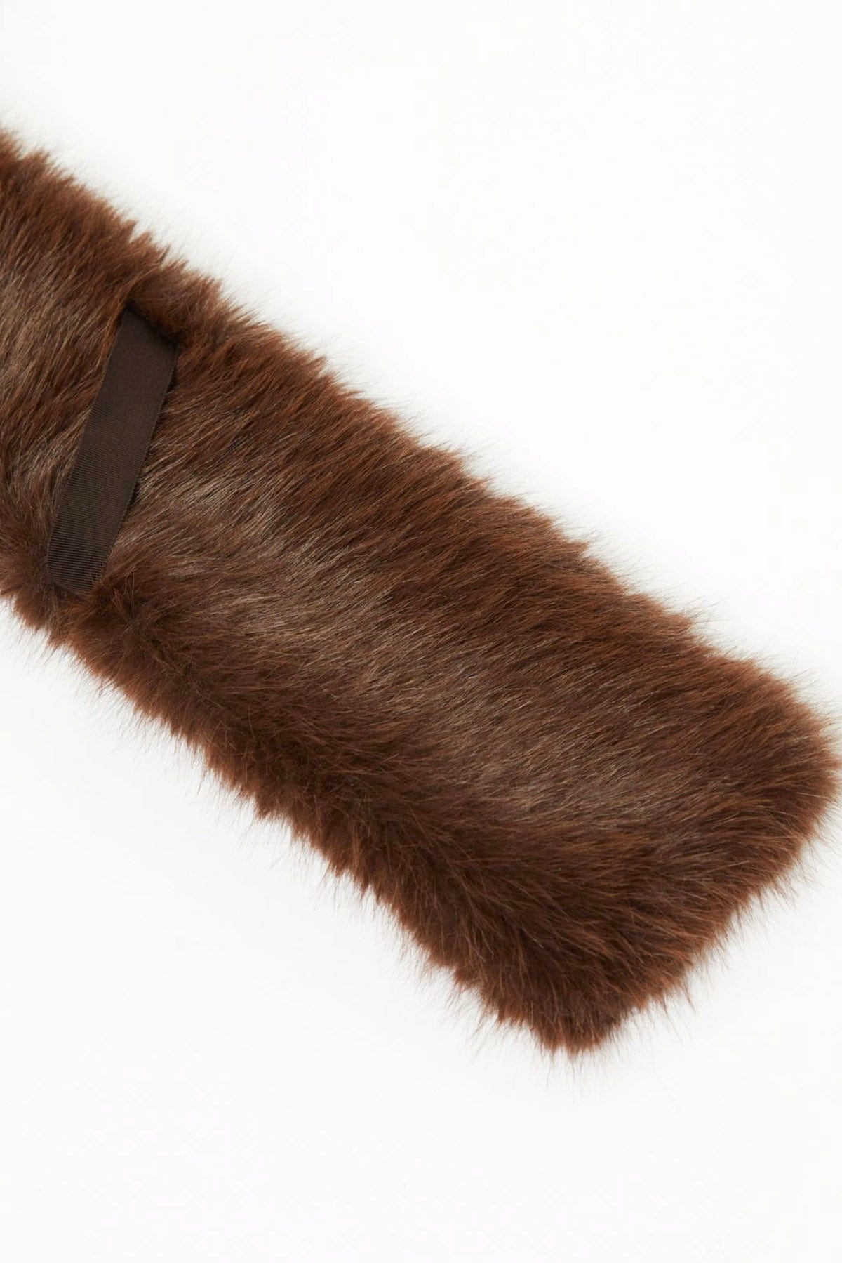 MAXMARA&#39;S BRANDS FOULARD-SCIARPA-NASTRO  Collo in pelliccia ecologica Max Mara Weekend Cabras1234