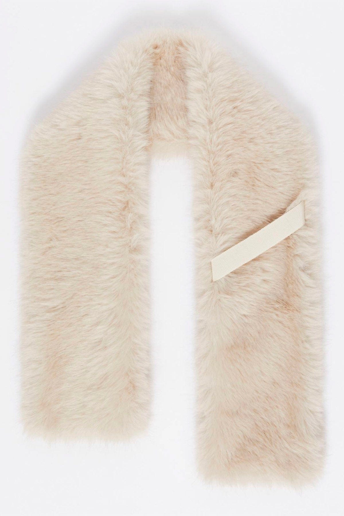 MAXMARA&#39;S BRANDS FOULARD-SCIARPA-NASTRO  Collo in pelliccia ecologica Max Mara Weekend Cabras1234