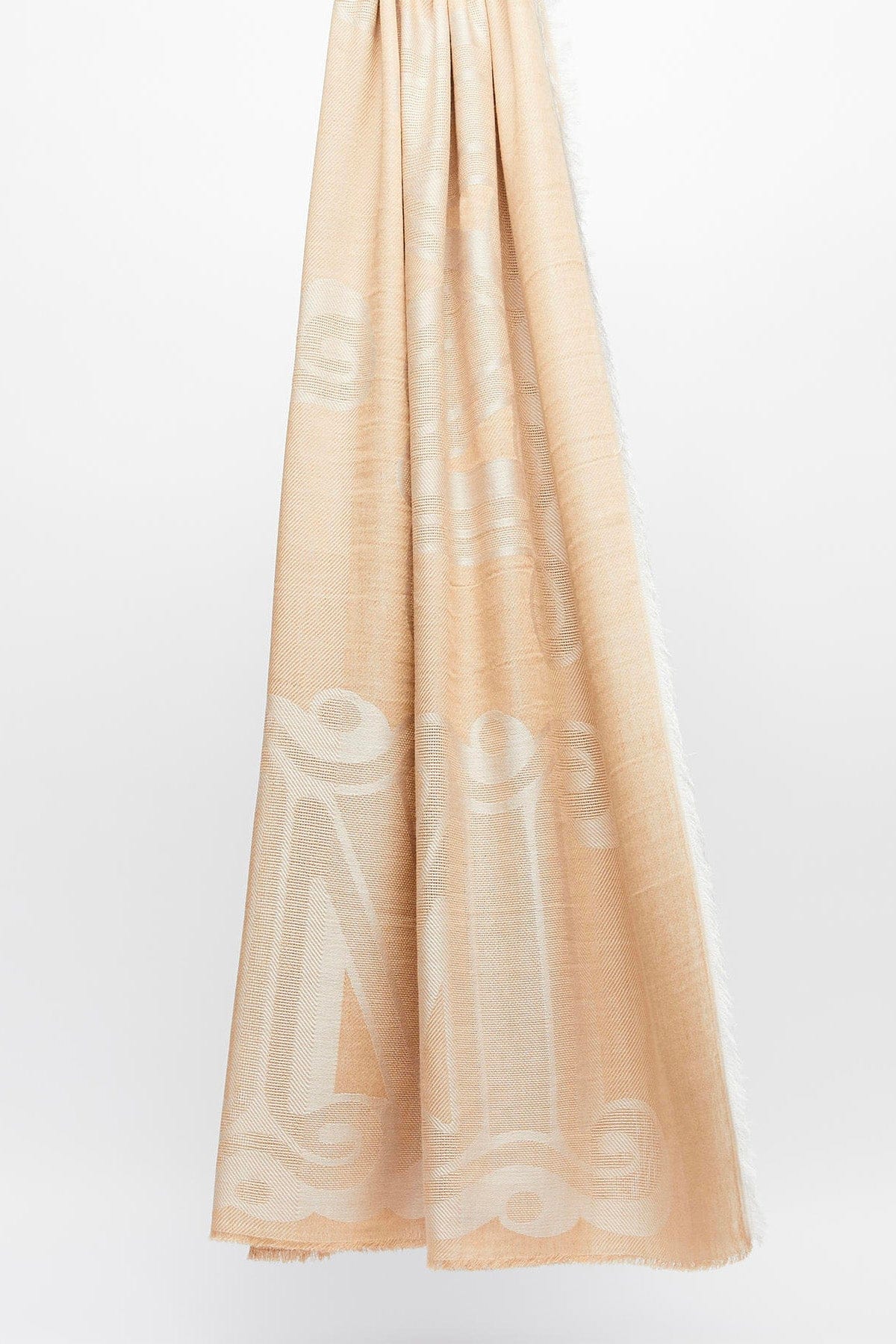 MAXMARA'S BRANDS FOULARD-SCIARPA-NASTRO  DESERTO / UNICA Stola in misto lino donna Max Mara Mxasenior