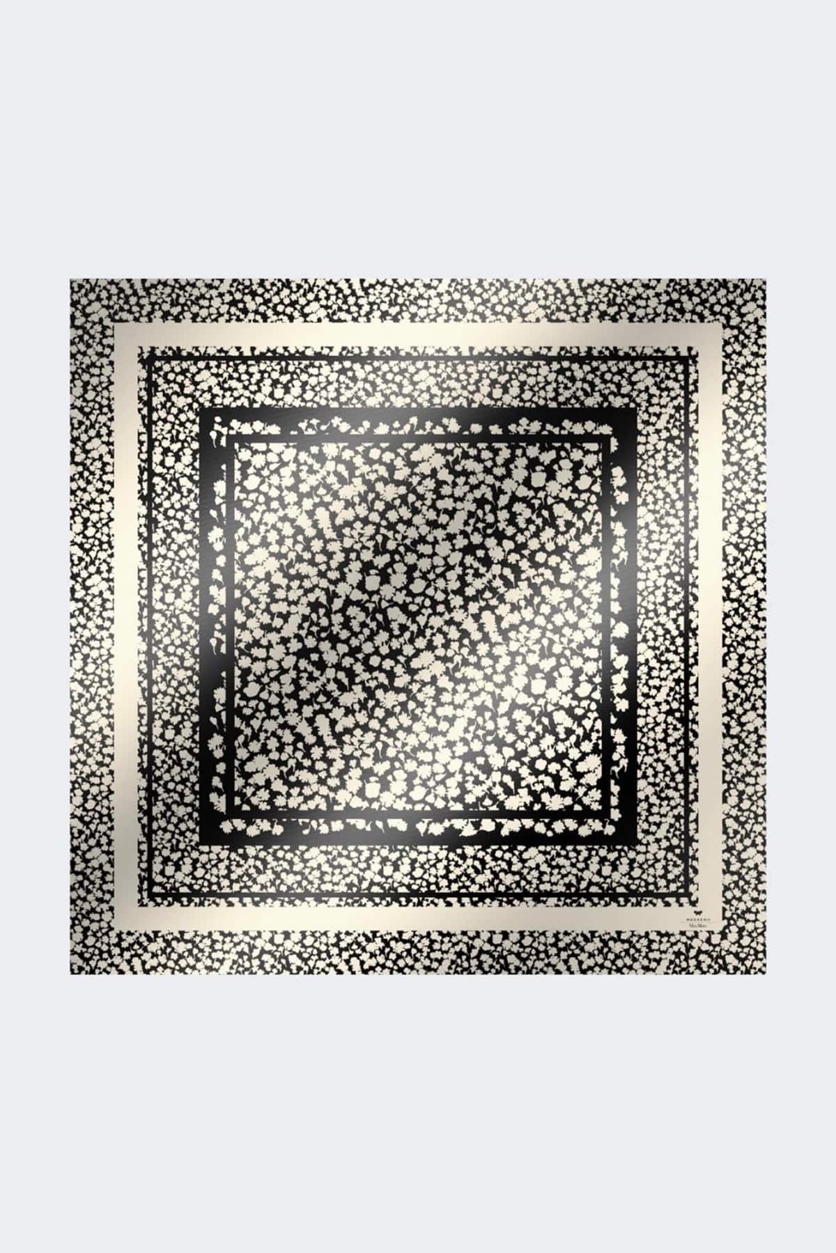 MAXMARA'S BRANDS FOULARD-SCIARPA-NASTRO  DIS FIORE / UNICA Foulard in seta donna Weekend Max Mara Wkaonestone