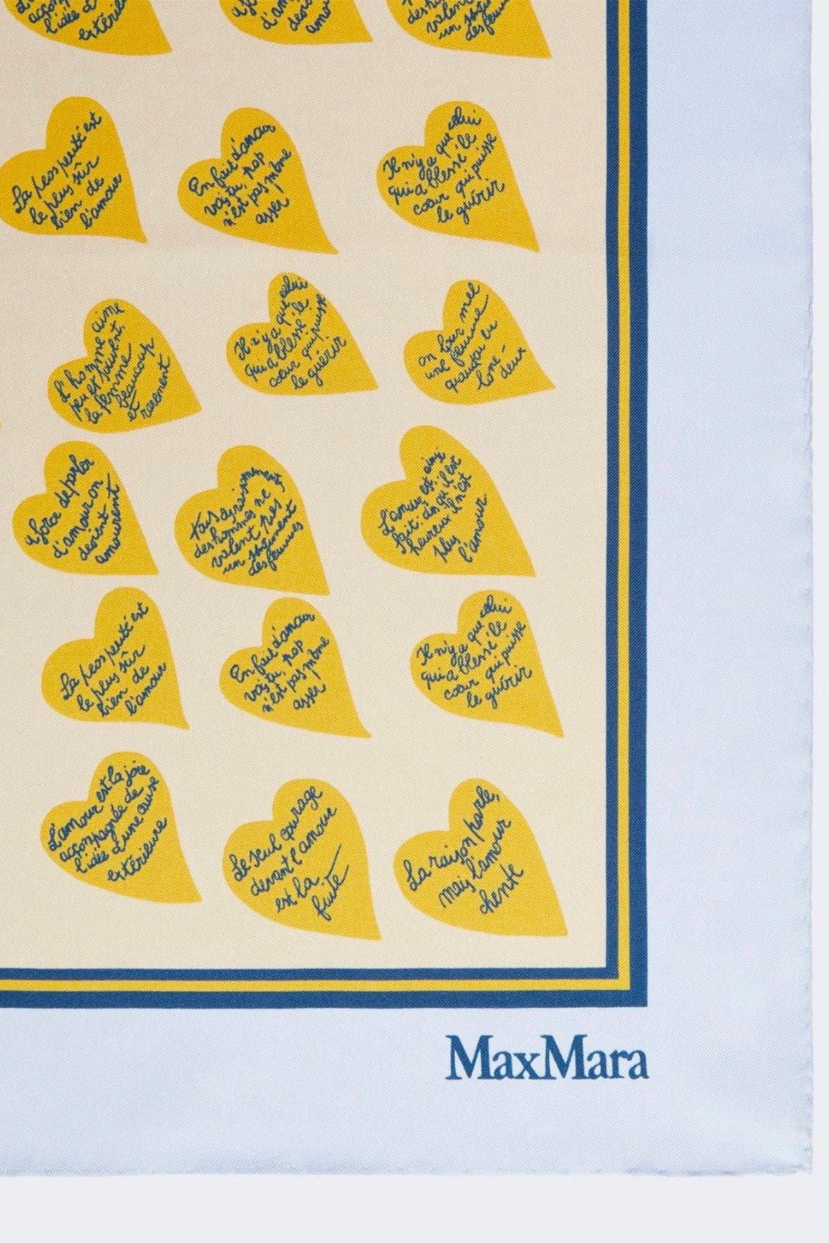 MAXMARA'S BRANDS FOULARD-SCIARPA-NASTRO  Foulard in seta donna Max Mara Mxavallo