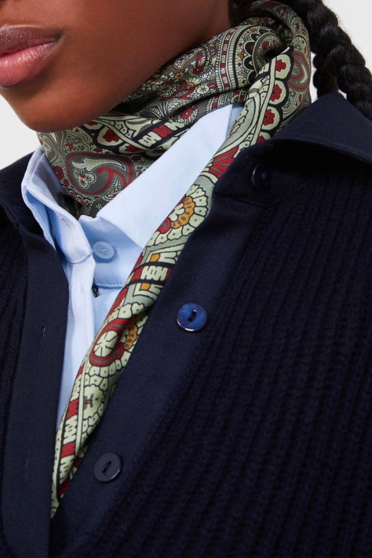MAXMARA&#39;S BRANDS FOULARD-SCIARPA-NASTRO  Foulard in seta donna Max Mara Weekend Onestonew