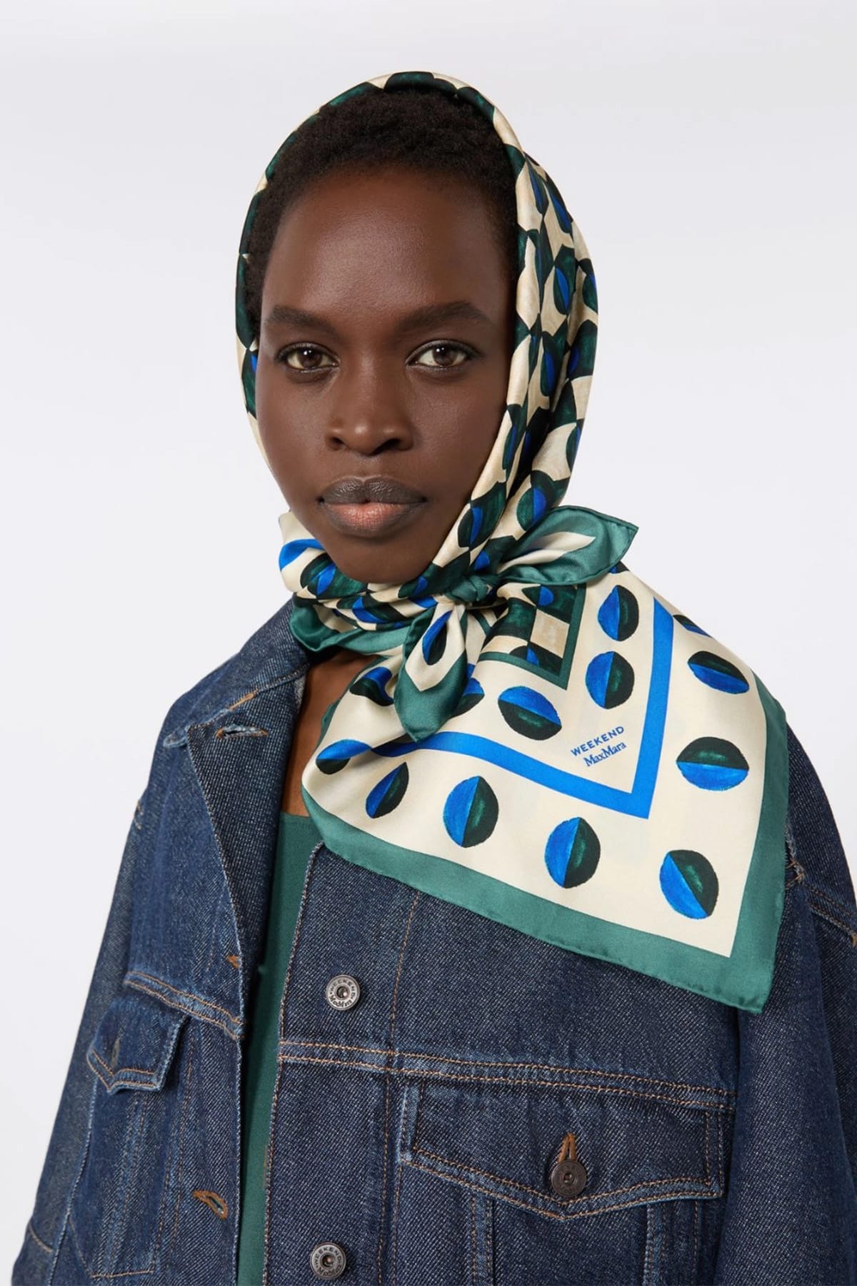 MAXMARA'S BRANDS FOULARD-SCIARPA-NASTRO  Foulard in seta donna Max Mara Weekend Wkaonesto