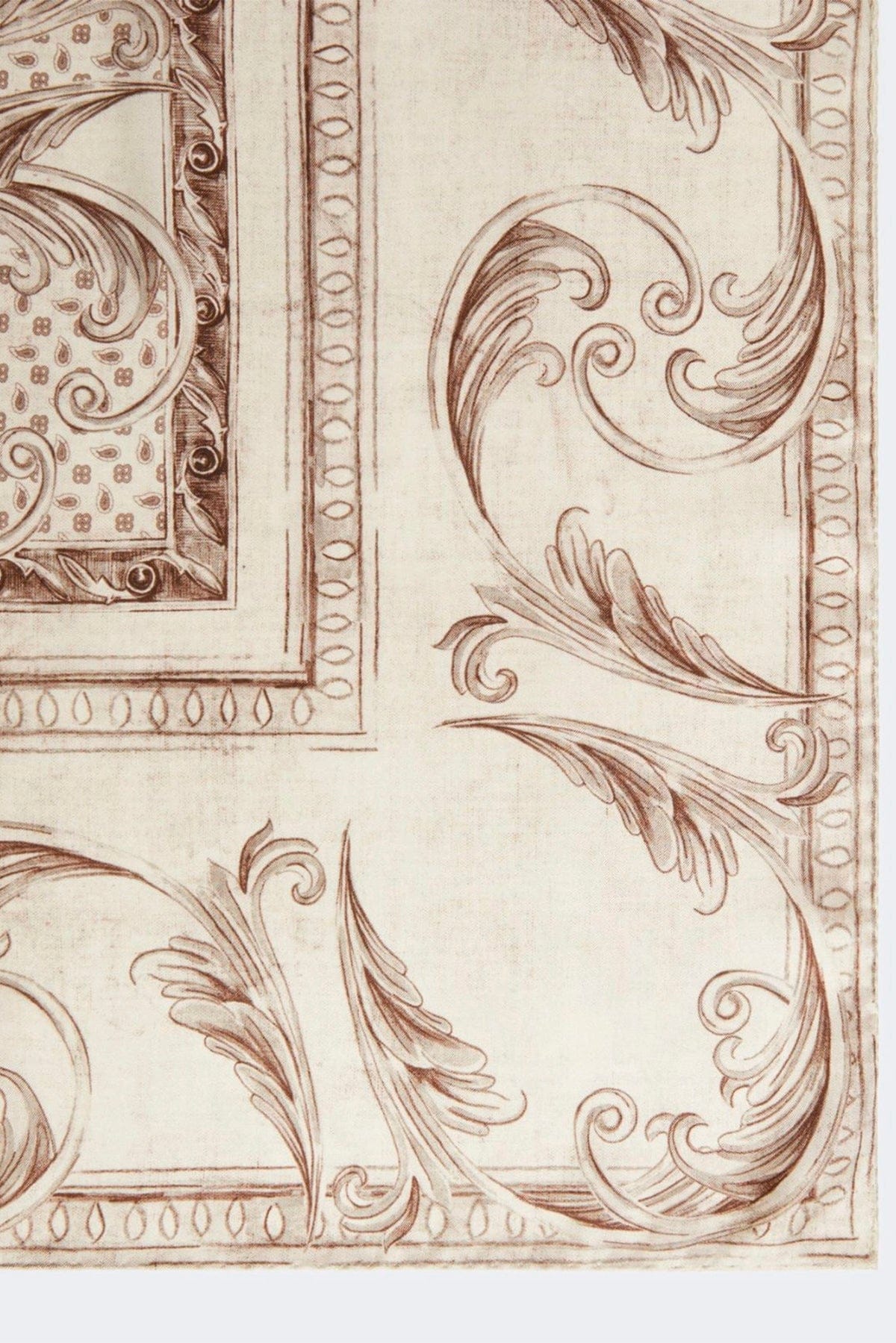 MAXMARA'S BRANDS FOULARD-SCIARPA-NASTRO  Foulard seta stampa beige donna Mxacarre90w