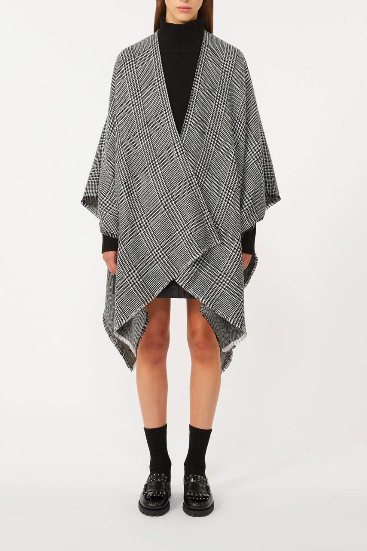 MAXMARA'S BRANDS FOULARD-SCIARPA-NASTRO  MARRONE / UNICA Mantella in lana donna Max Mara Weekend Ognuno