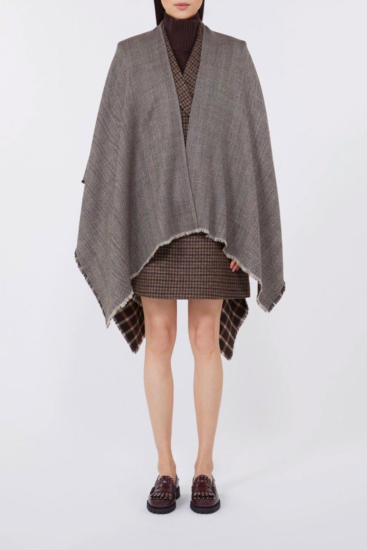 MAXMARA&#39;S BRANDS FOULARD-SCIARPA-NASTRO  Mantella in lana donna Max Mara Weekend Ognuno