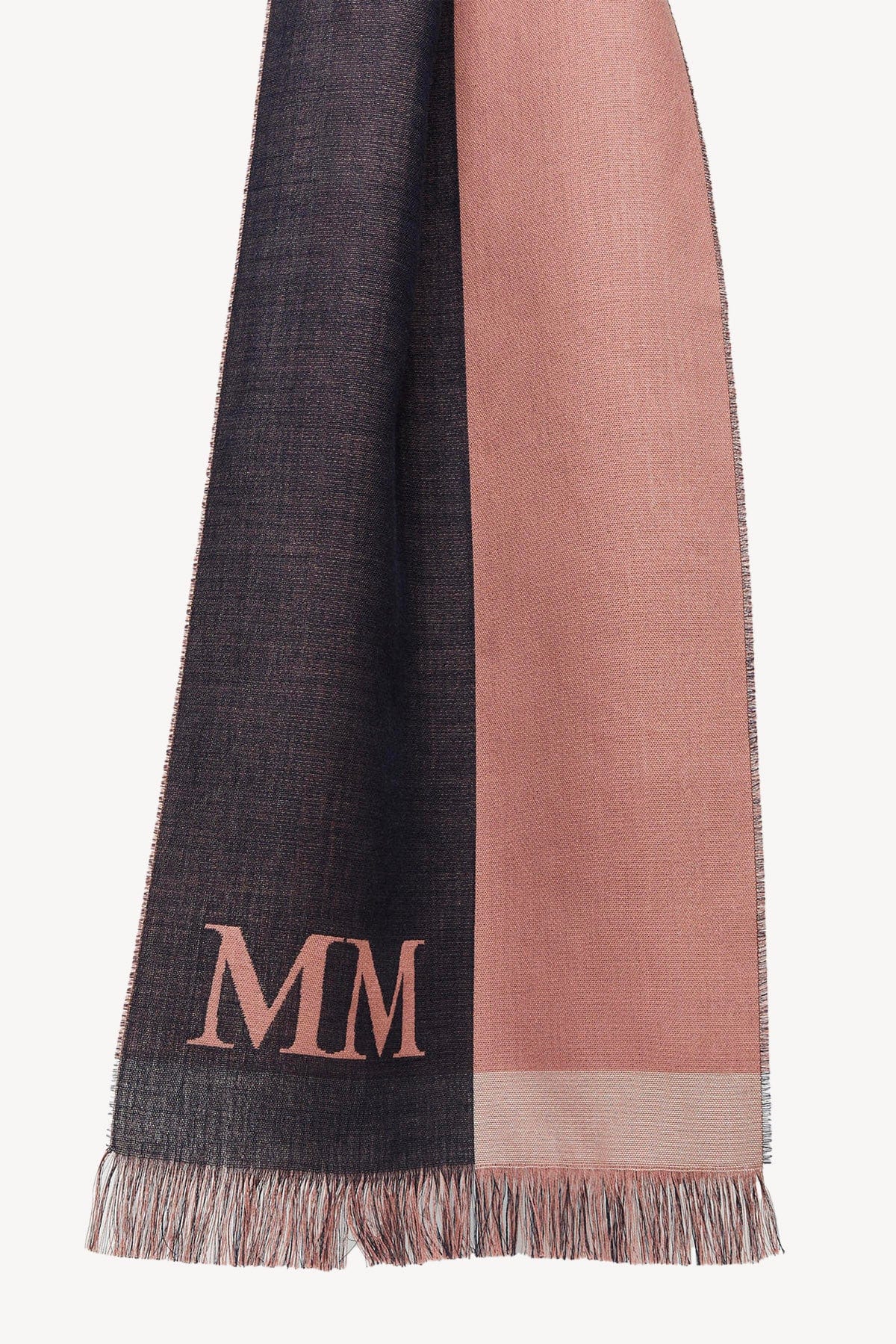 MAXMARA&#39;S BRANDS FOULARD-SCIARPA-NASTRO  ROSA / BLU / UNICA Stola Max Mara MM Corona