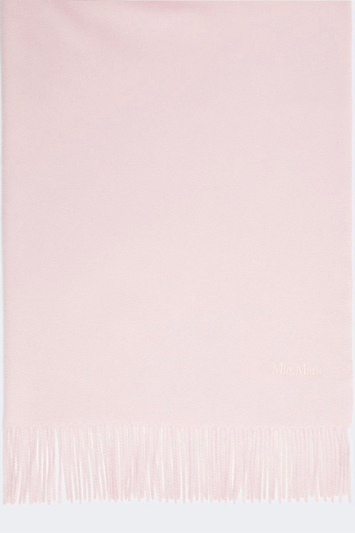 MAXMARA'S BRANDS FOULARD-SCIARPA-NASTRO  SABLE CHIARO / UNICA Stola in cashmere con frange Max Mara Baci