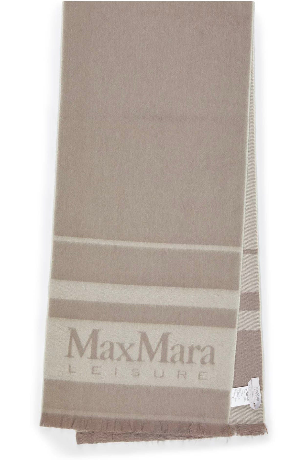 MAXMARA&#39;S BRANDS FOULARD-SCIARPA-NASTRO  Stola in Lana Max Mara Leisure Colibri