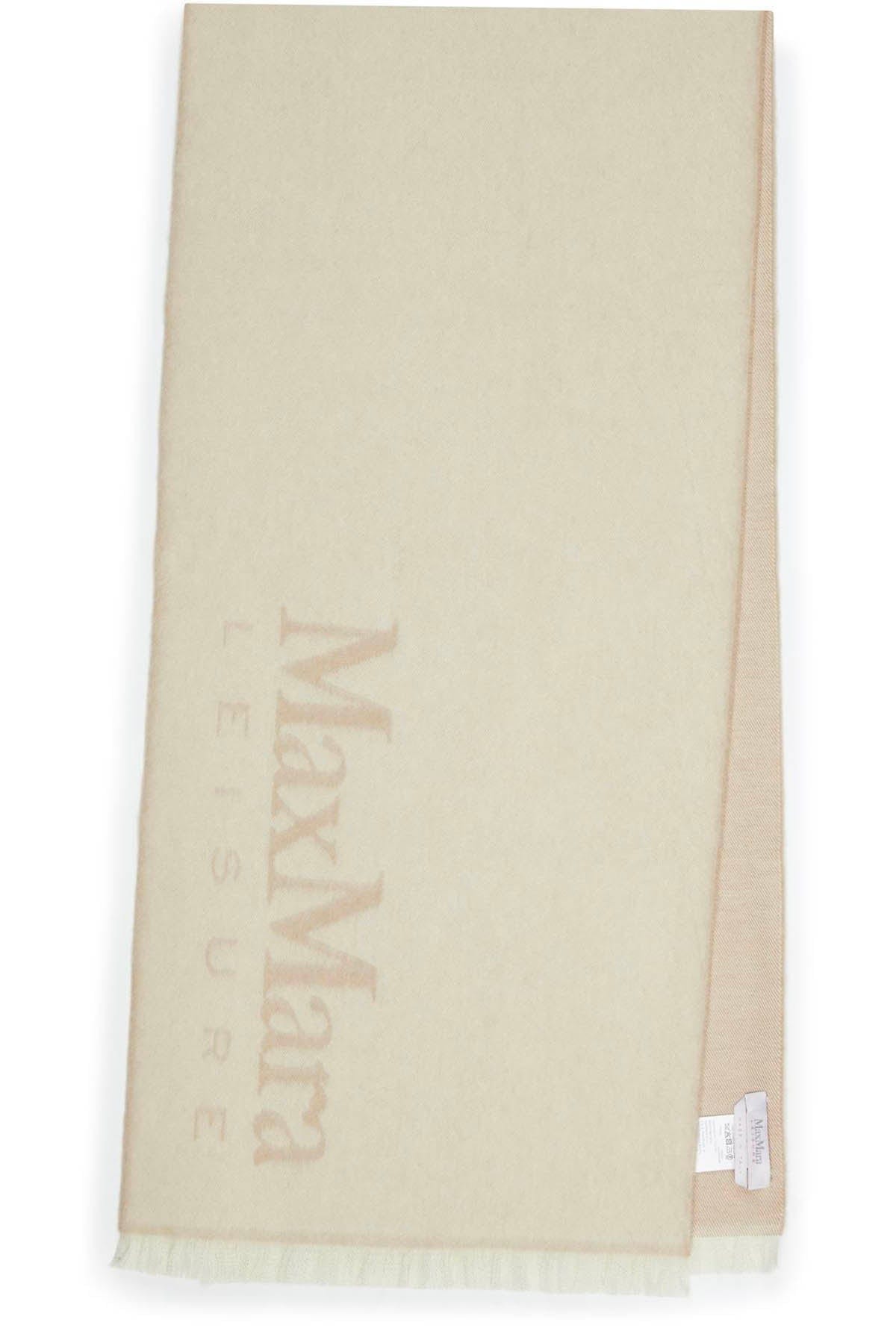 MAXMARA&#39;S BRANDS FOULARD-SCIARPA-NASTRO  Stola in Lana Max Mara Leisure Colibri