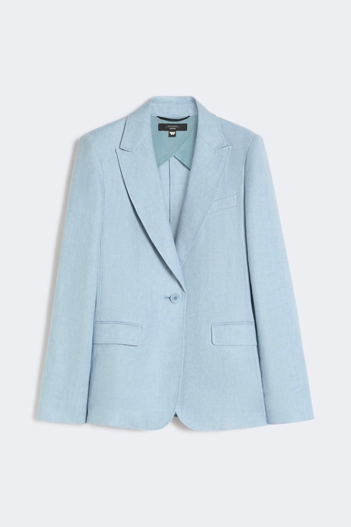MAXMARA'S BRANDS GIACCA  AZZURRO / 34 Giacca in lino donna Max Mara Weekend Wkdnalut