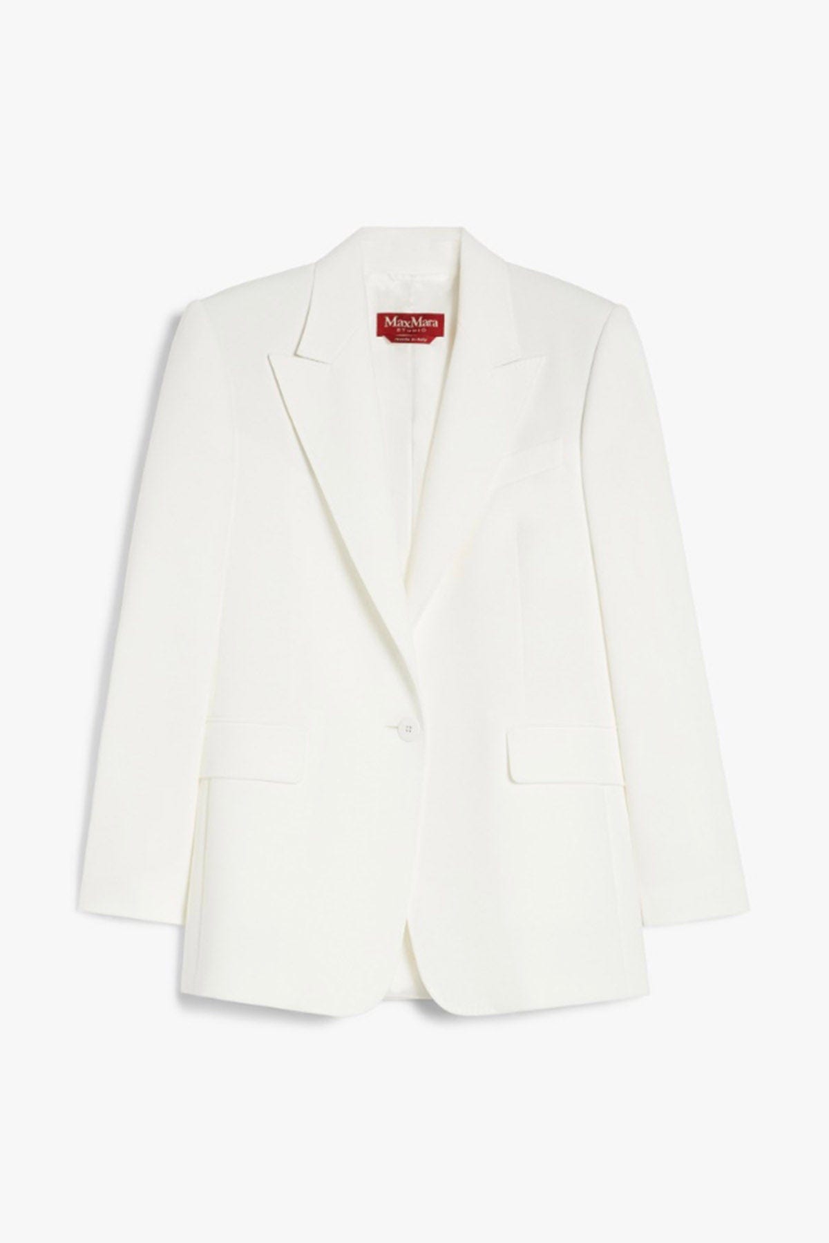 MAXMARA&#39;S BRANDS GIACCA  BIANCO / 34 Giacca Bianca Donna Max Mara Studio Furetto