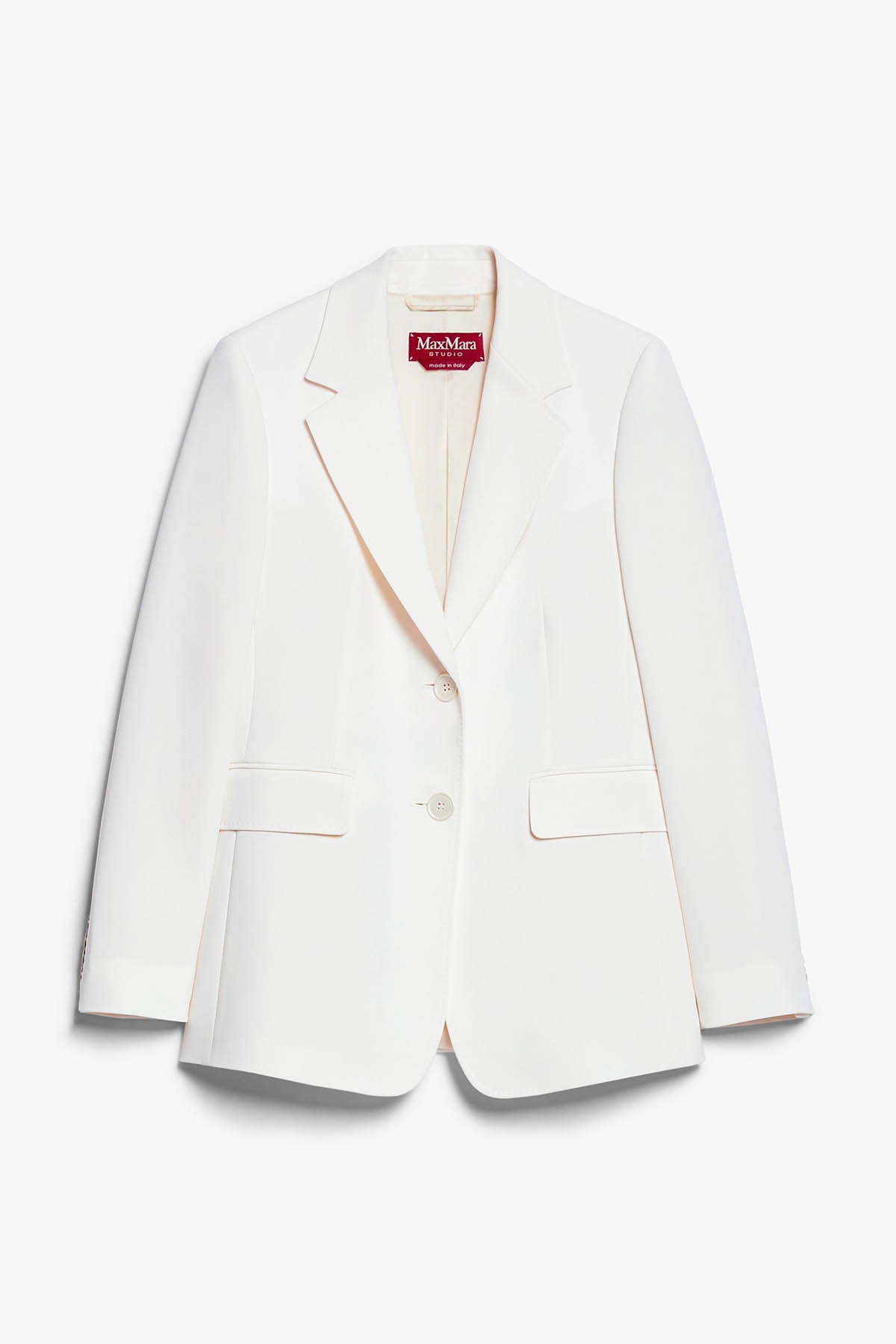 MAXMARA'S BRANDS GIACCA  BIANCO BURRO / 34 Giacca Bianca Donna Max Mara Studio Linz