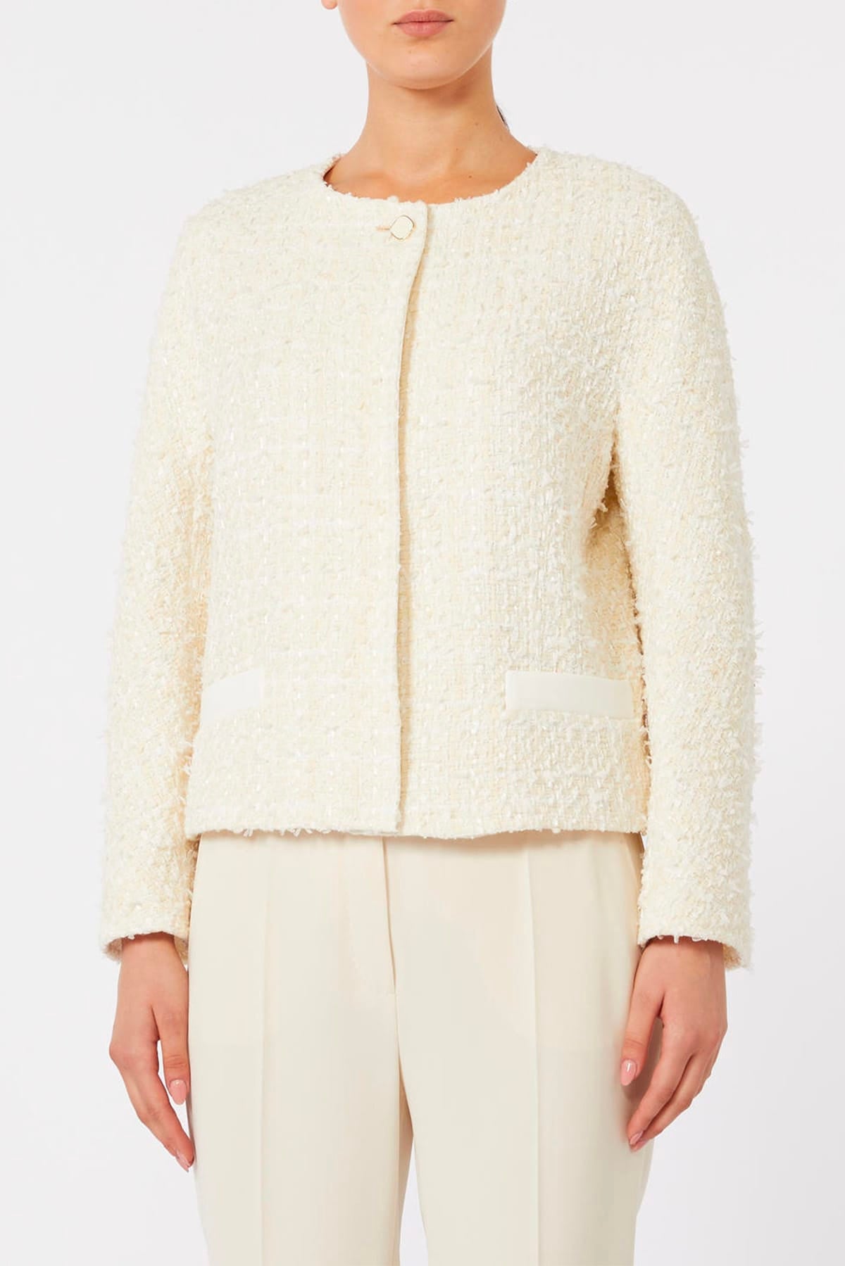 MAXMARA'S BRANDS GIACCA  BIANCO/CREMA / 34 Giacca donna Max Mara Studio Mstcamice
