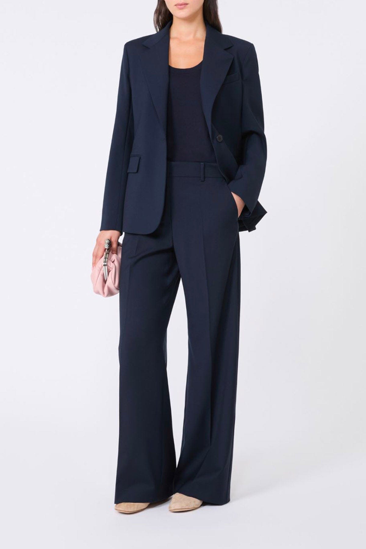 MAXMARA&#39;S BRANDS GIACCA  Blazer blu donna Weekend Max Mara Lamine