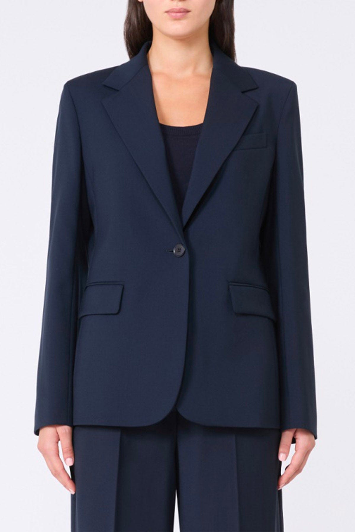 MAXMARA&#39;S BRANDS GIACCA  Blazer blu donna Weekend Max Mara Lamine