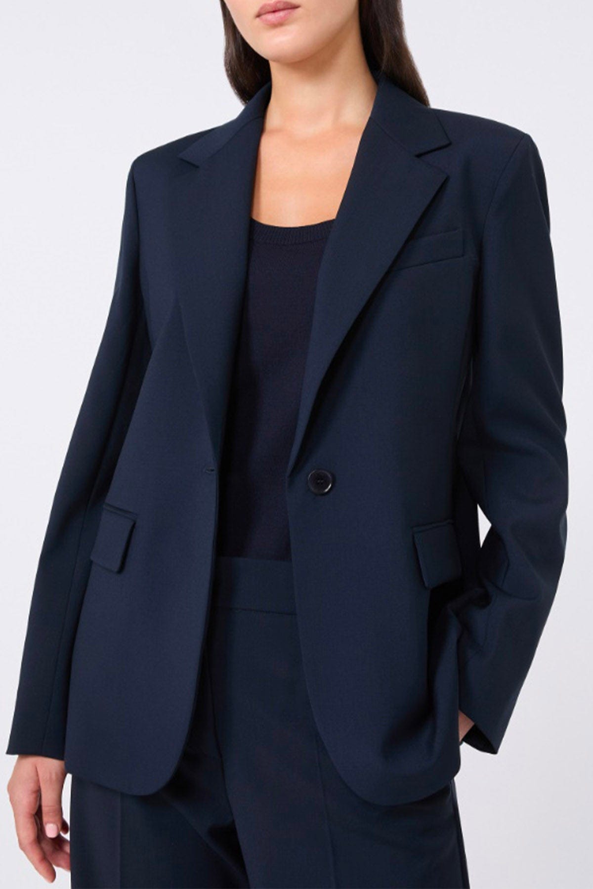 MAXMARA'S BRANDS GIACCA  BLU / 34 Blazer blu donna Weekend Max Mara Lamine