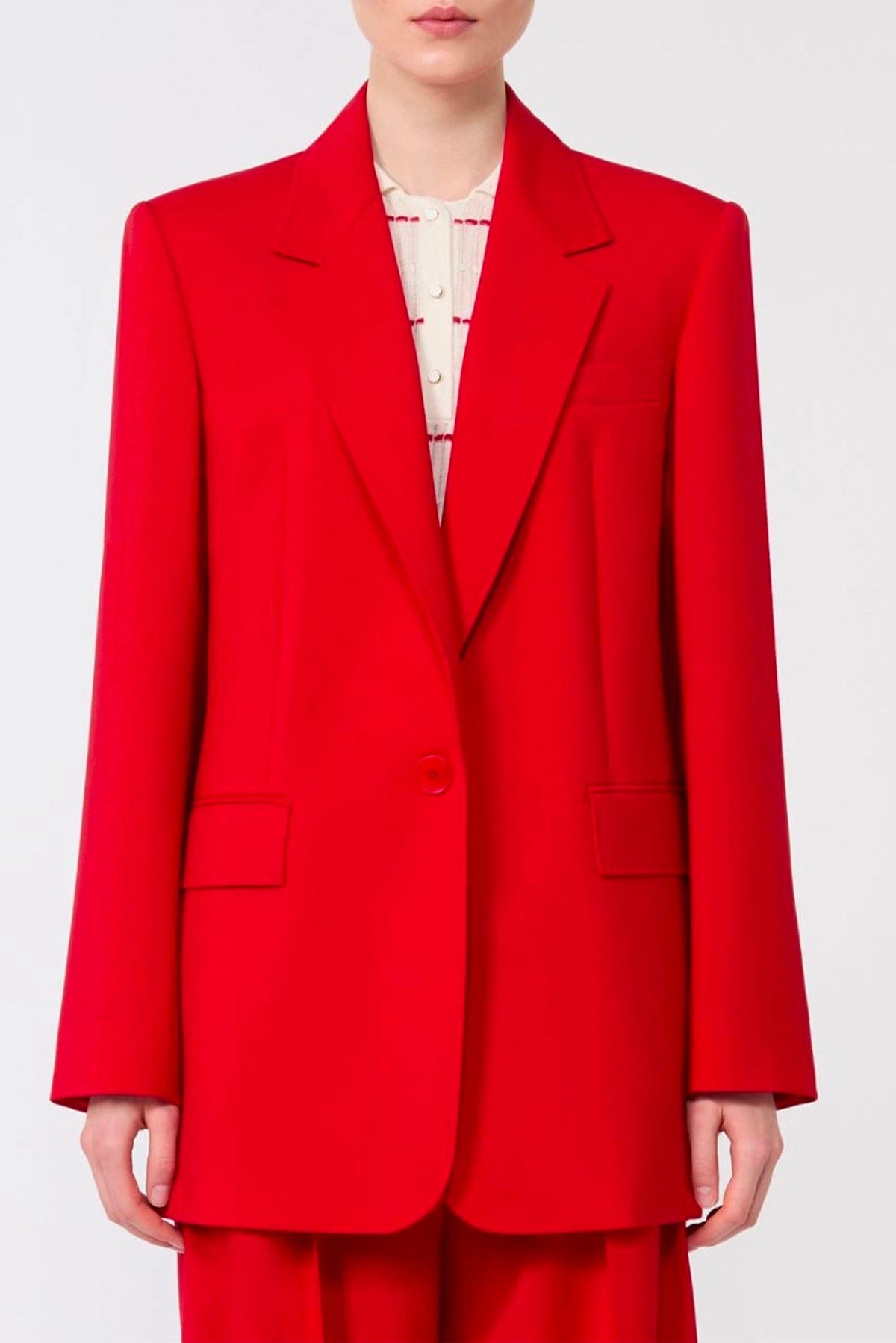 MAXMARA'S BRANDS GIACCA  Blazer Giacca rossa over Max Mara Studio Mstbalco
