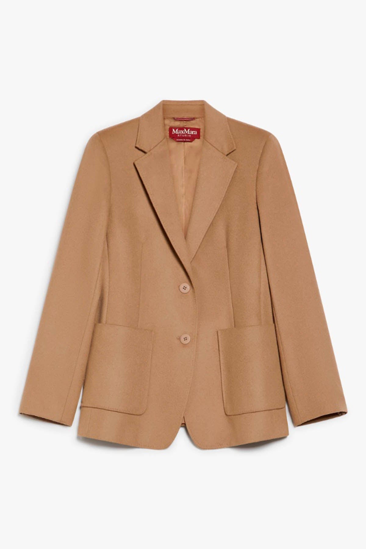 MAXMARA&#39;S BRANDS GIACCA  Blazer in Lana Donna Max Mara Studio Clan