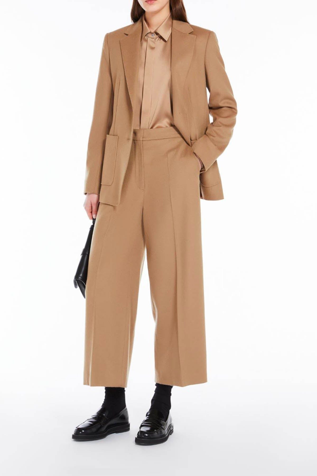 MAXMARA&#39;S BRANDS GIACCA  Blazer in Lana Donna Max Mara Studio Clan