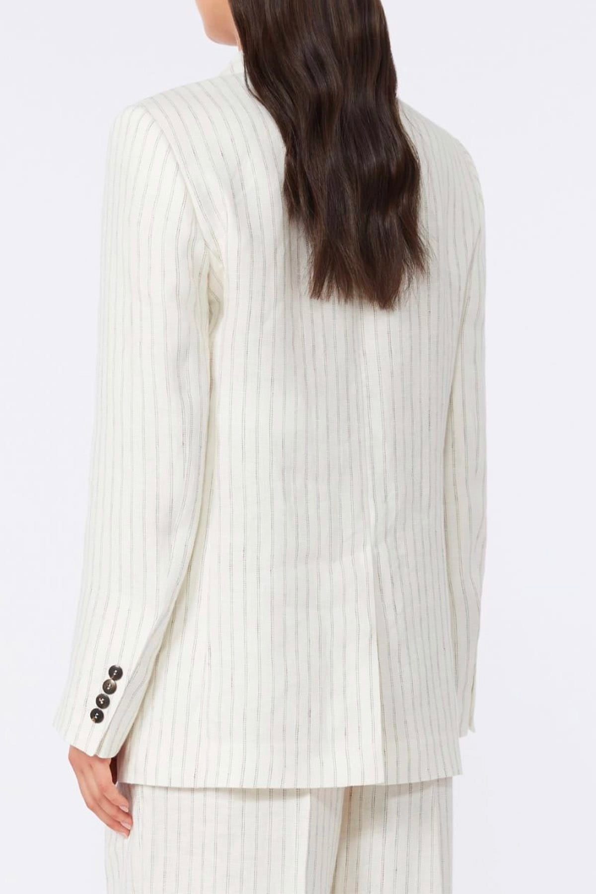 MAXMARA'S BRANDS GIACCA  Blazer in lino donna Max Mara Studio Mstelogio