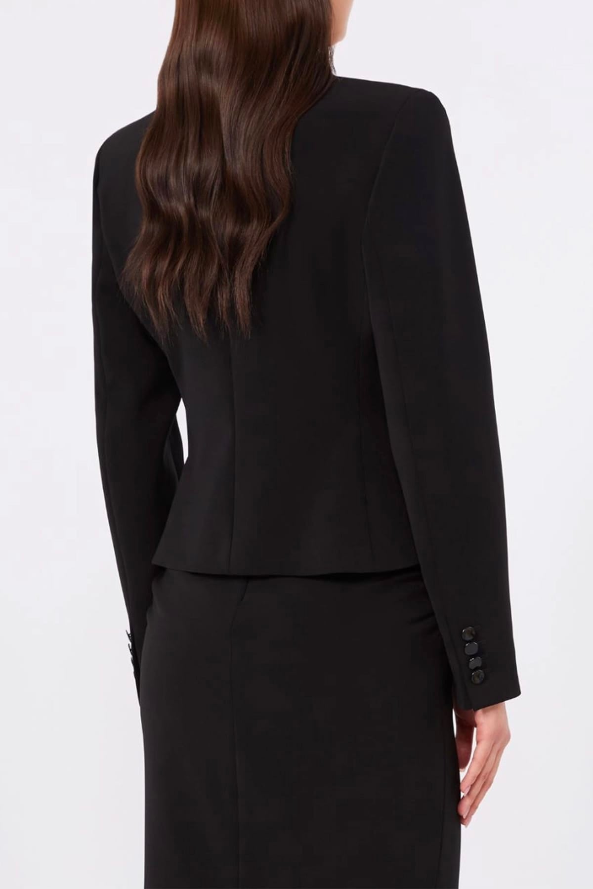 MAXMARA'S BRANDS GIACCA  Blazer nero donna Max Mara Studio Mstcantico