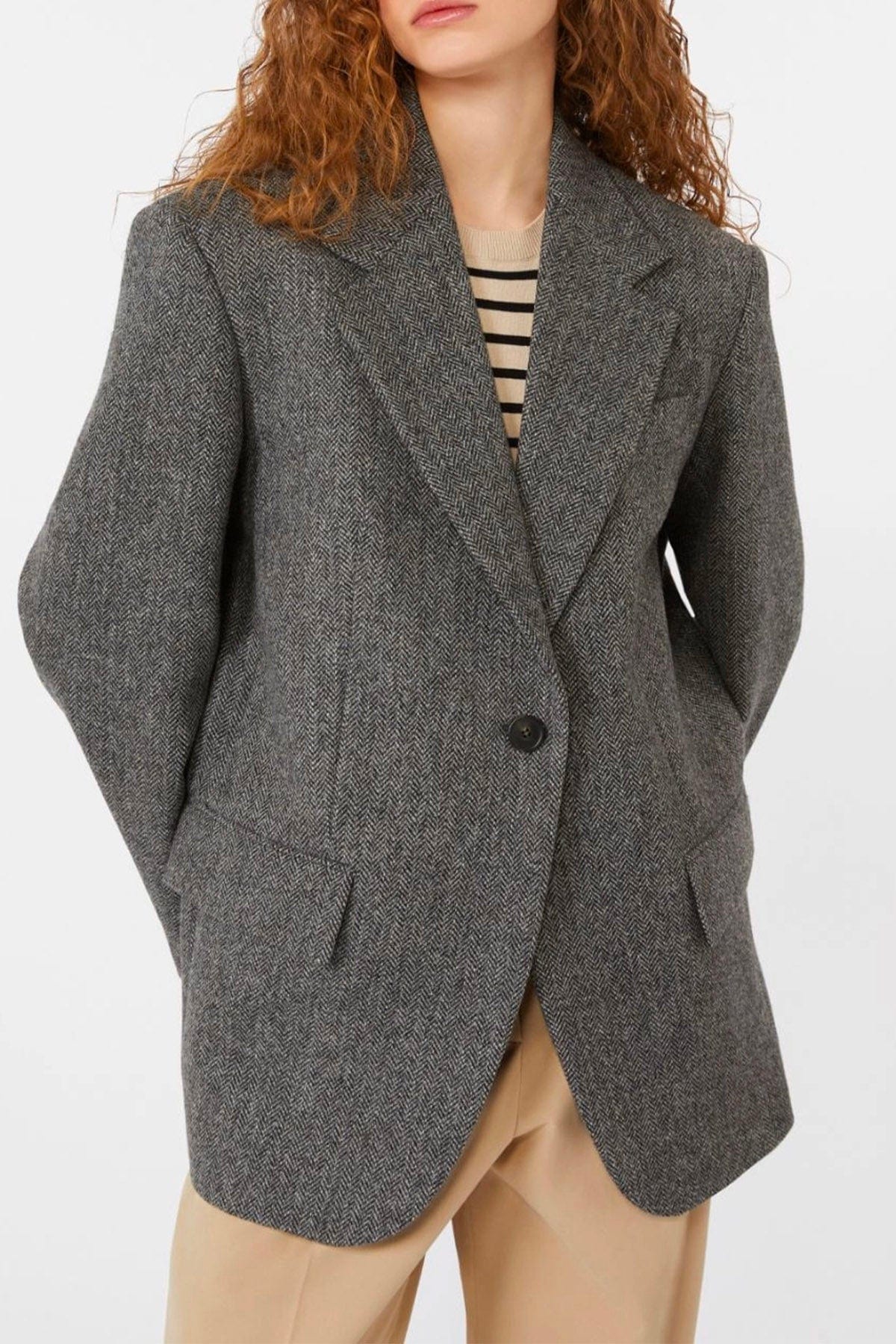 MAXMARA'S BRANDS GIACCA  NERO CHEVRON / XXS Blazer nero donna Weekend Max Mara Tronto