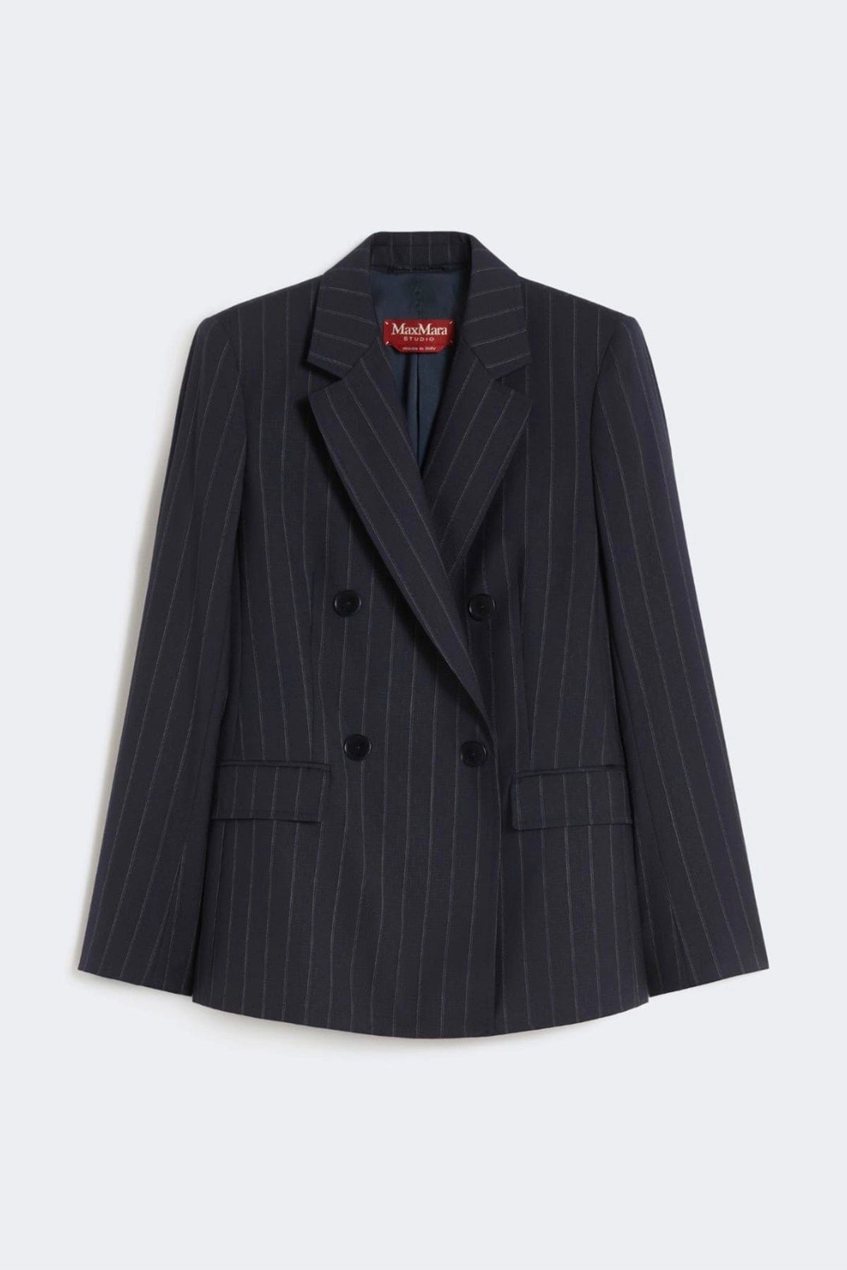 MAXMARA'S BRANDS GIACCA  BLU GESSATO / 34 Giacca doppiopetto donna Max Mara Studio Mstonagro