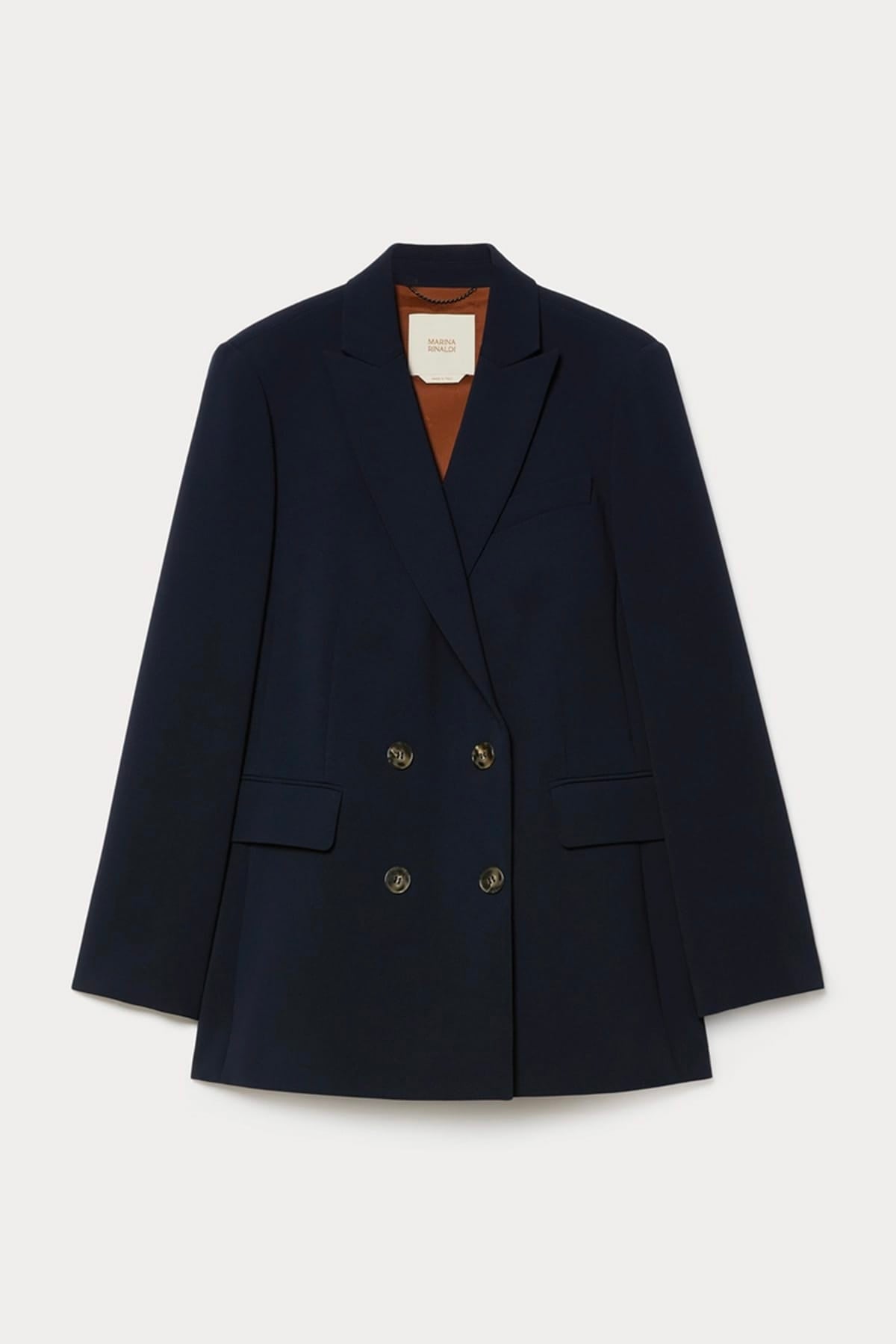 MAXMARA'S BRANDS GIACCA  BLU NOTTE / 11 Blazer donna blu notte Marina Rinaldi Mrnbermuda
