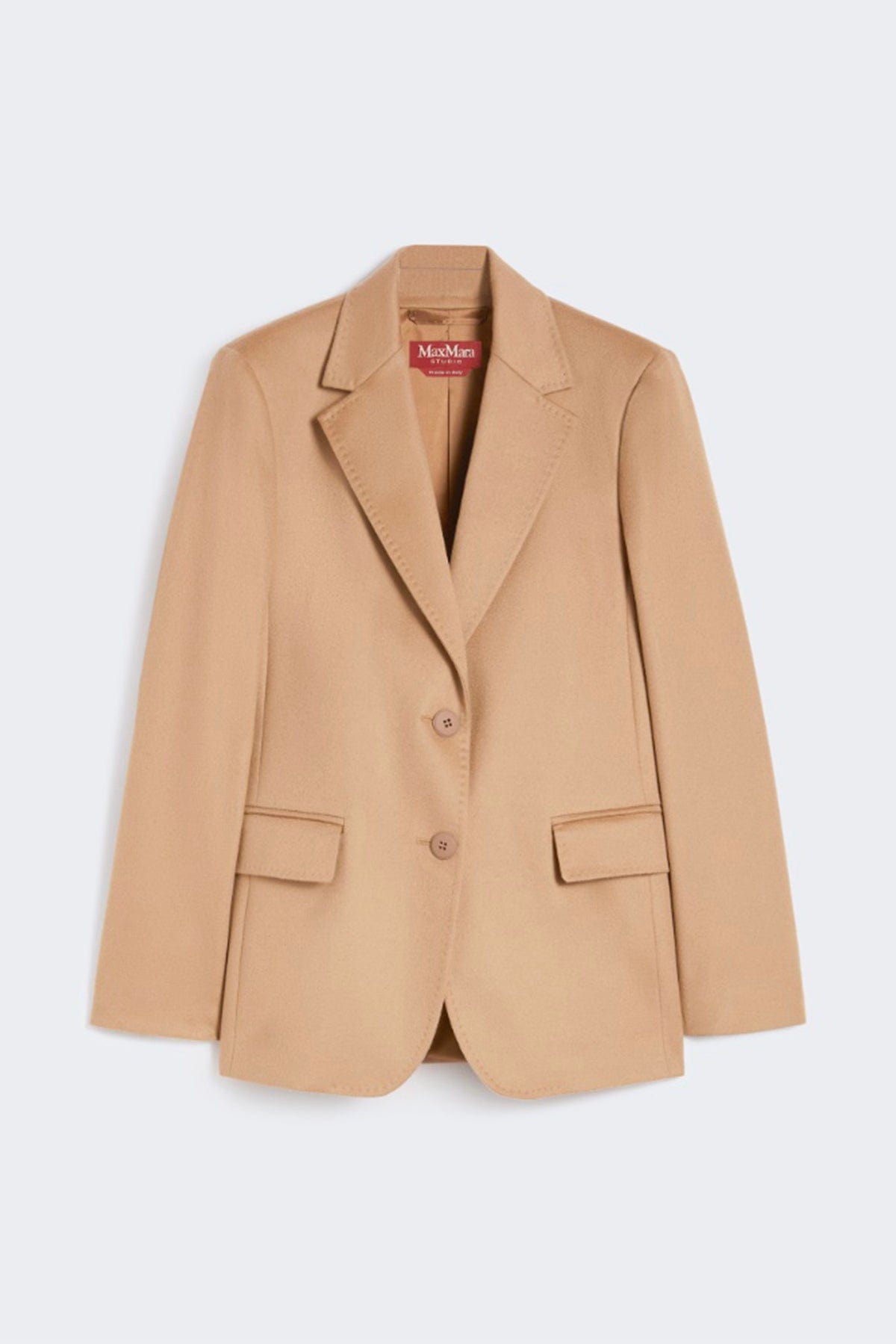 MAXMARA'S BRANDS GIACCA  CAMMELLO / 34 Blazer in lana Studio Max Mara Folgore