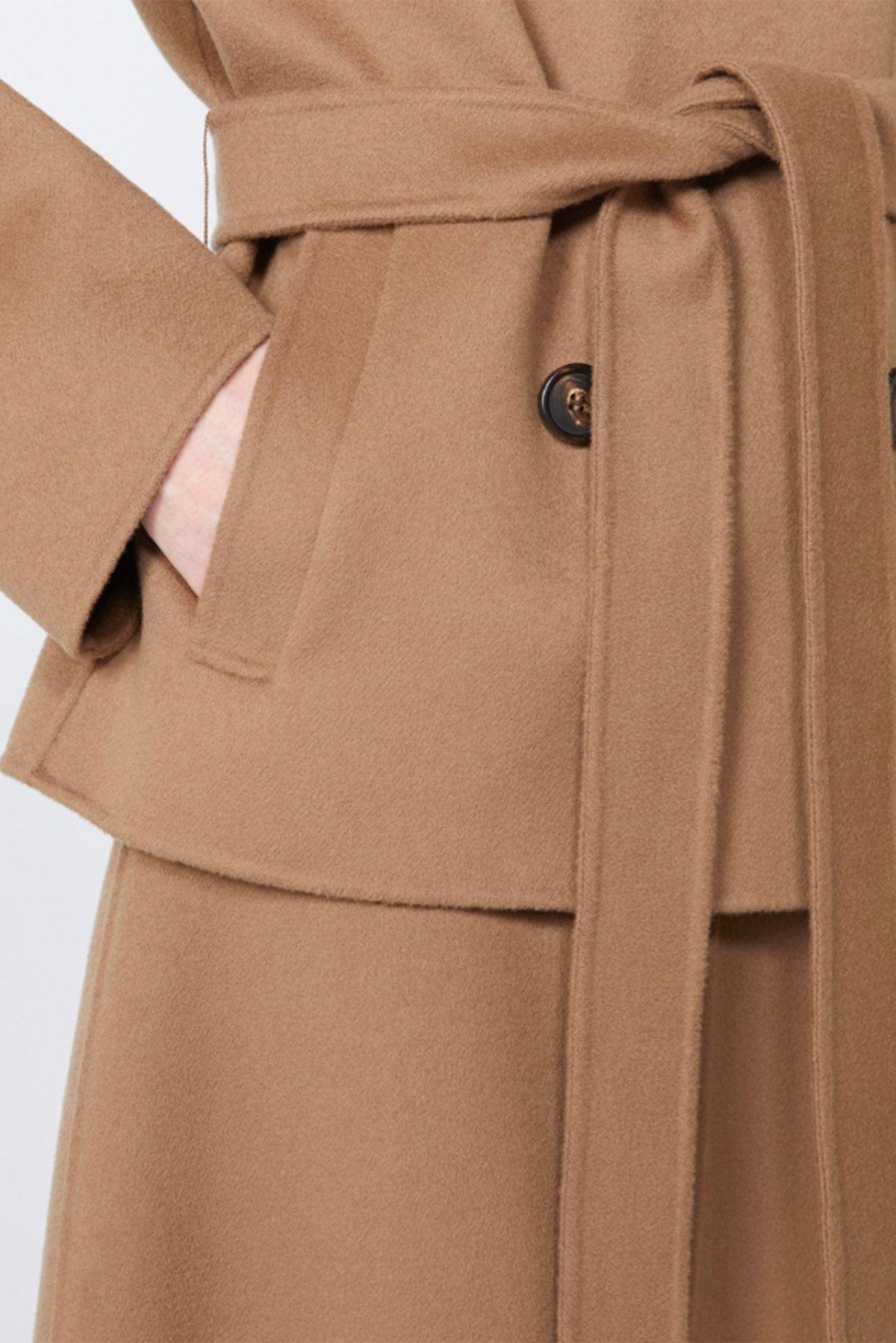 MAXMARA'S BRANDS GIACCA  CAMMELLO / 34 Cappotton lana donna Max Mara 'S Carolina