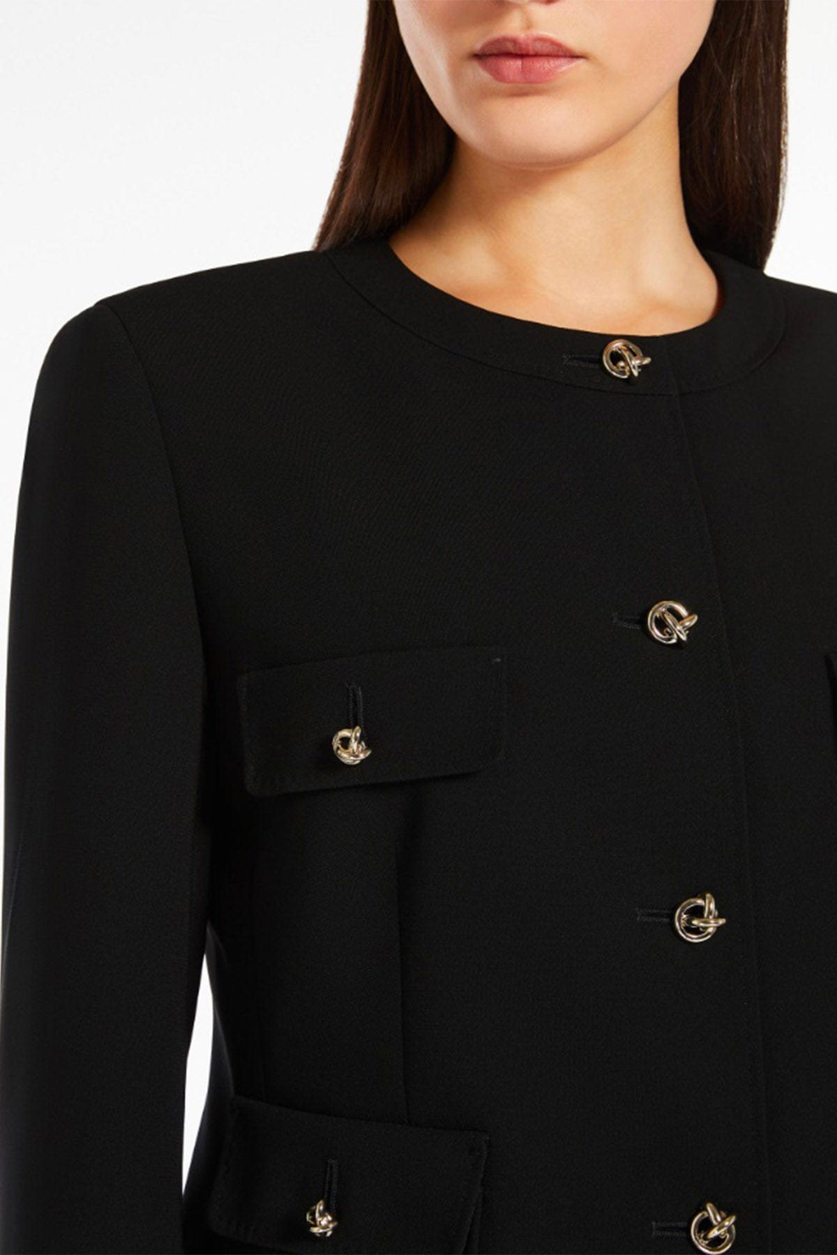 MAXMARA'S BRANDS GIACCA  NERO / 34 Giacca Bianca Donna Max Mara Studio Yana