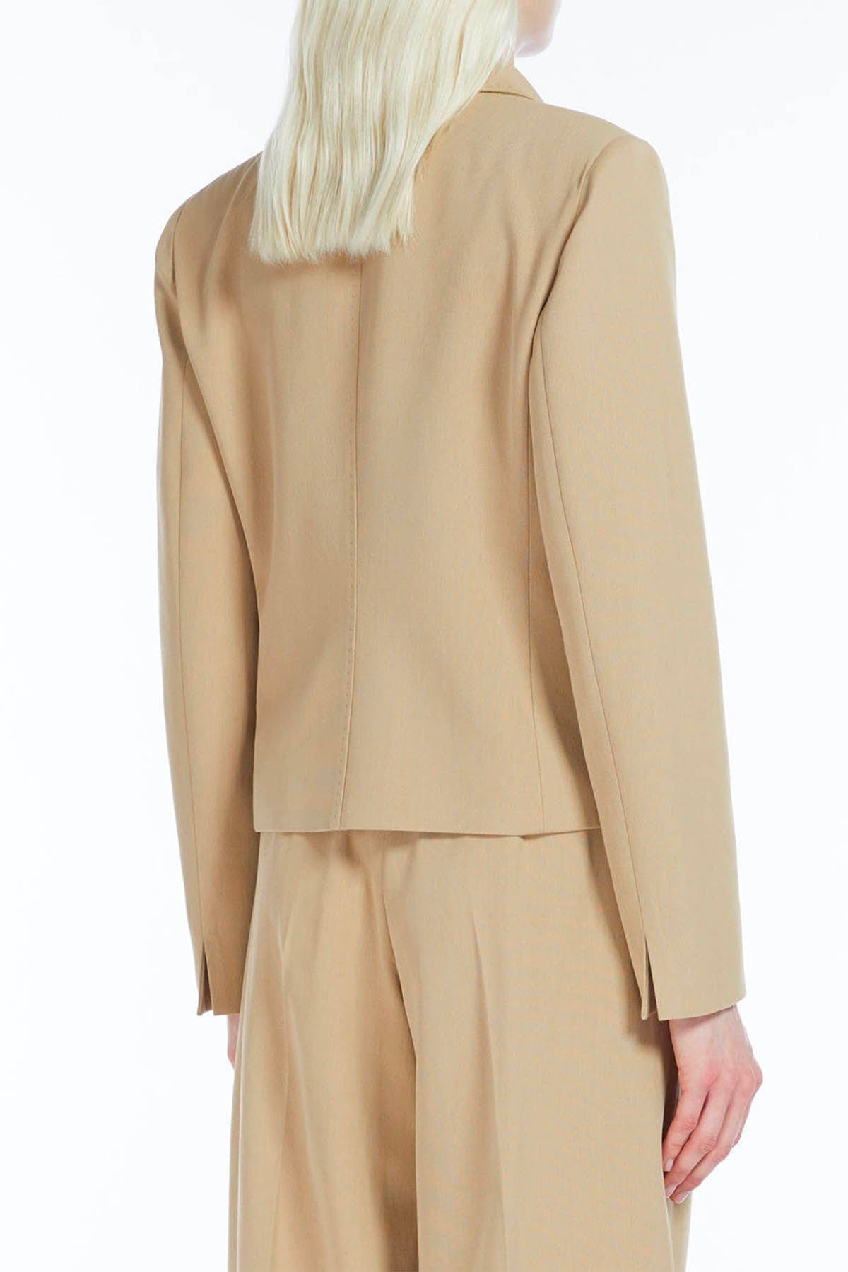 MAXMARA'S BRANDS GIACCA  BEIGE COLONIALE / 34 Giacca Blazer Donna Max Mara Studio Cacao