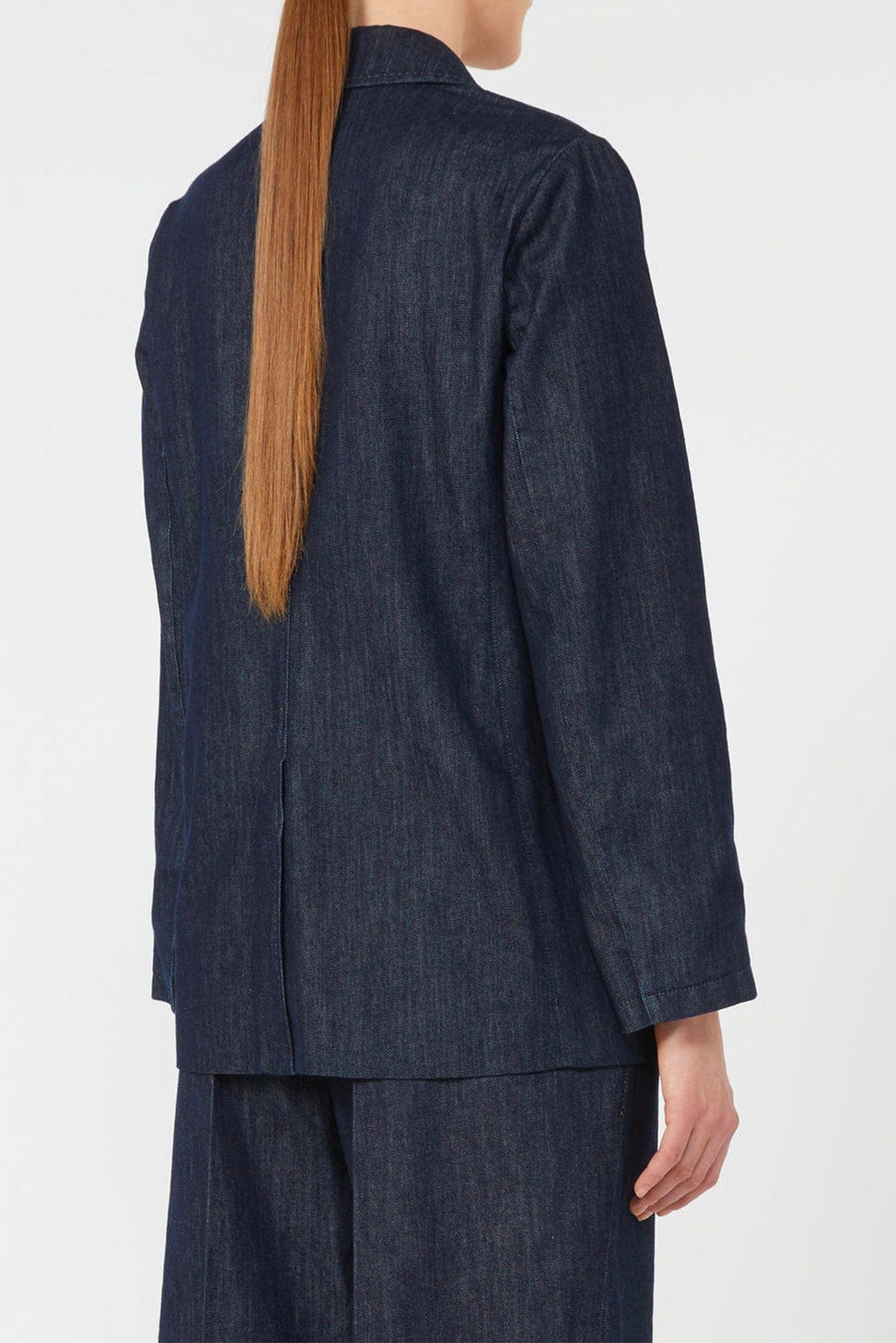 MAXMARA&#39;S BRANDS GIACCA  Giacca doppiopetto in denim donna &#39;S Max Mara Sara