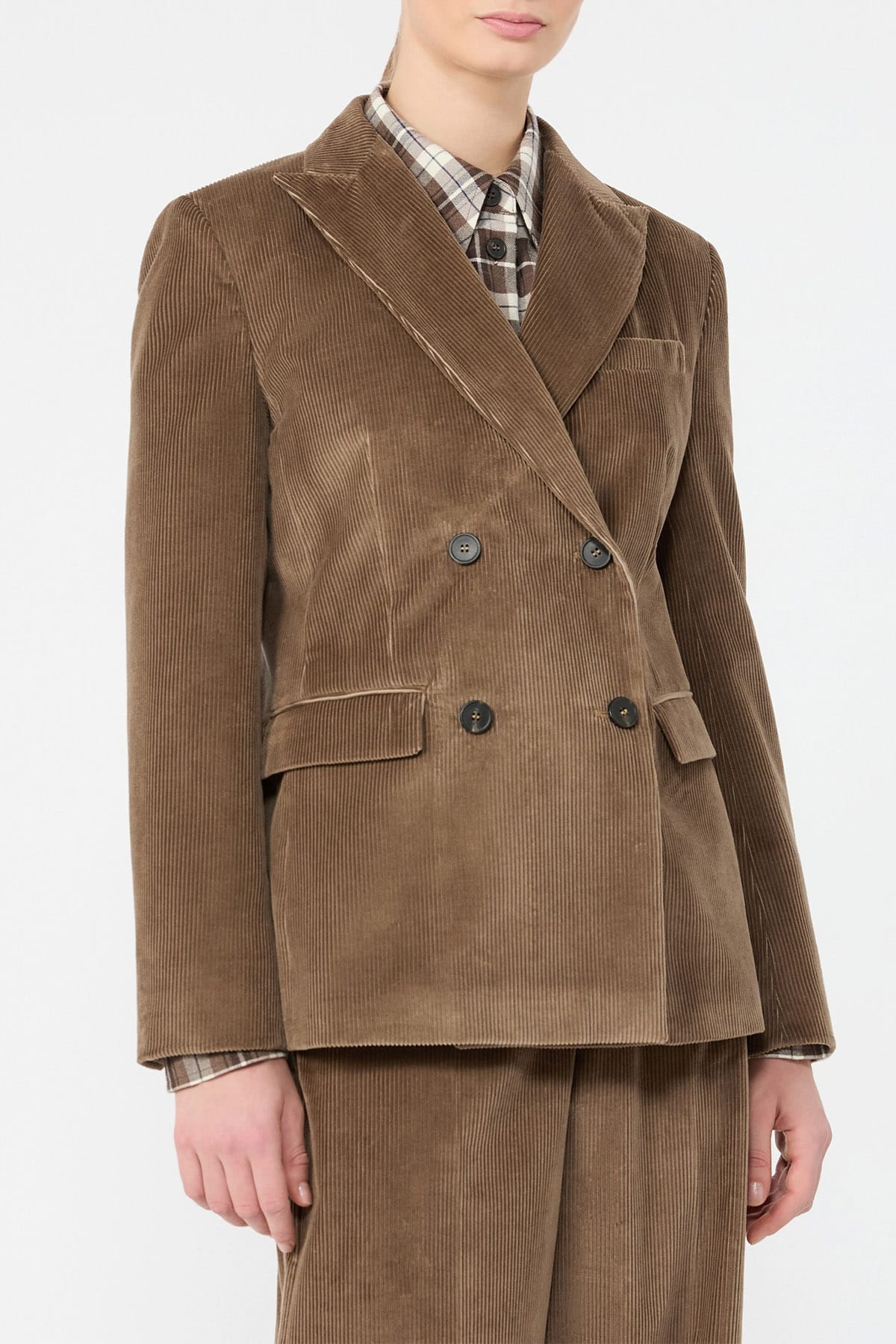 MAXMARA'S BRANDS GIACCA  Giacca doppiopetto in velluto donna Max Mara Wkdkatanga