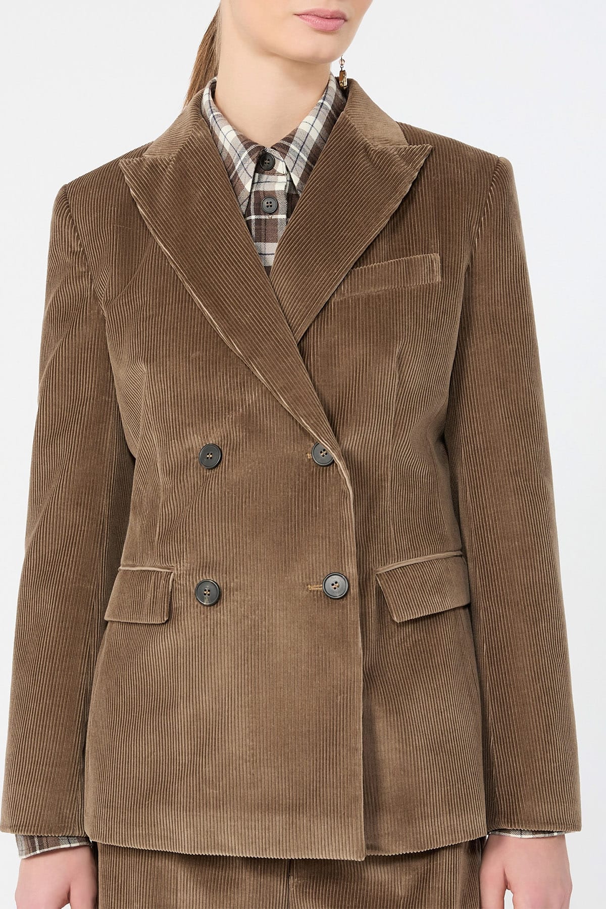 MAXMARA'S BRANDS GIACCA  Giacca doppiopetto in velluto donna Max Mara Wkdkatanga